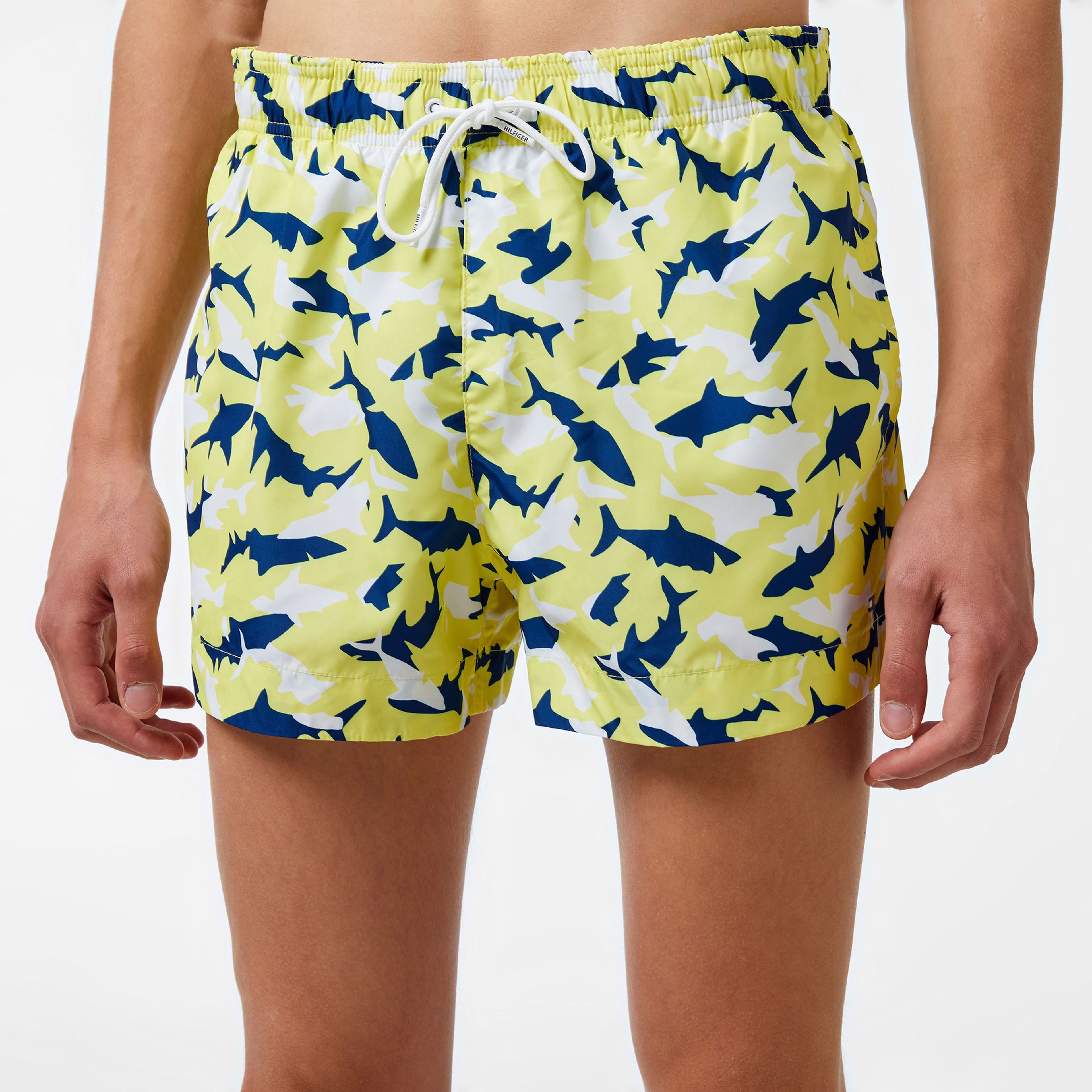 Tommy Hilfiger Erkek Sarı Mayo Şort