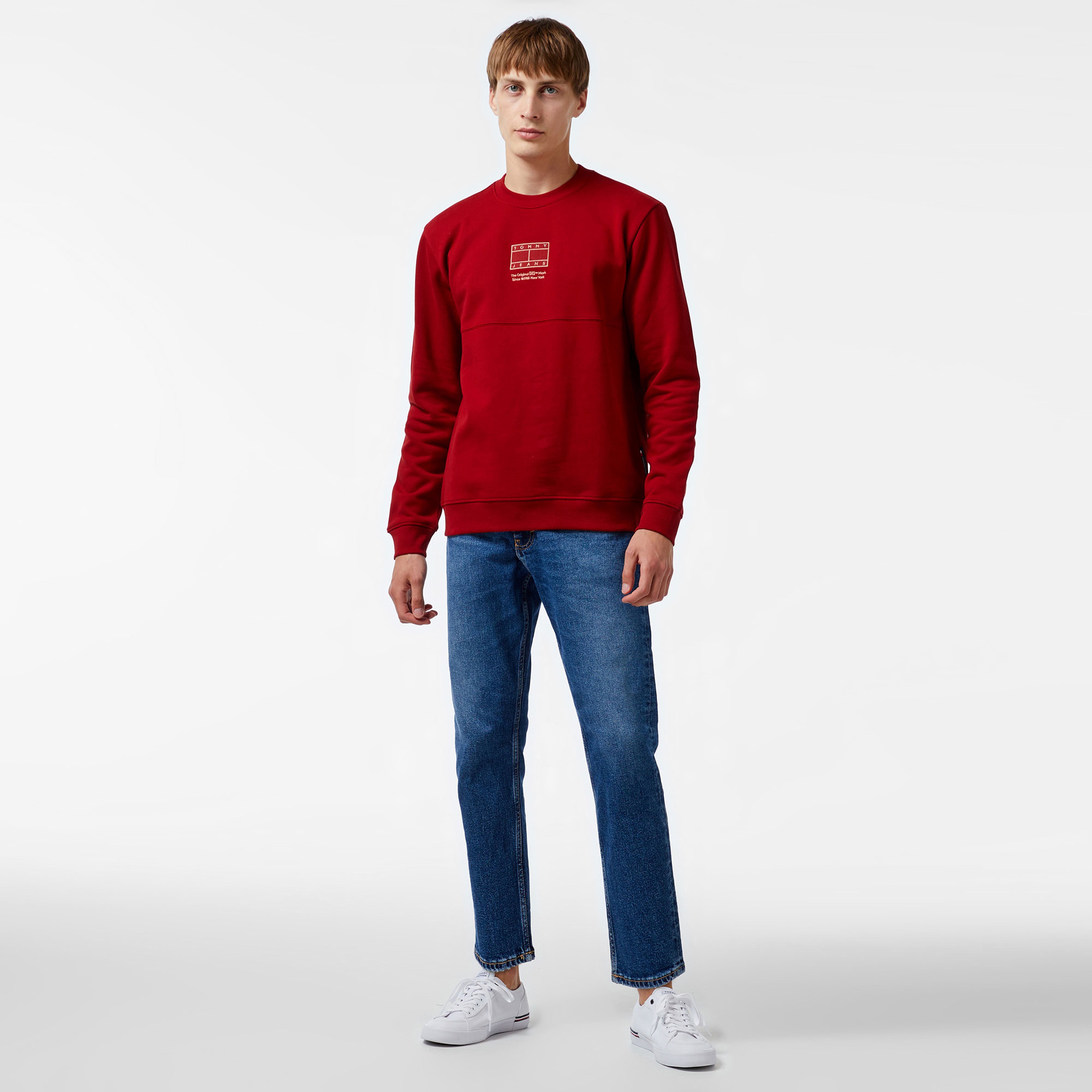 Tommy Hilfiger Erkek Mavi Pantolon