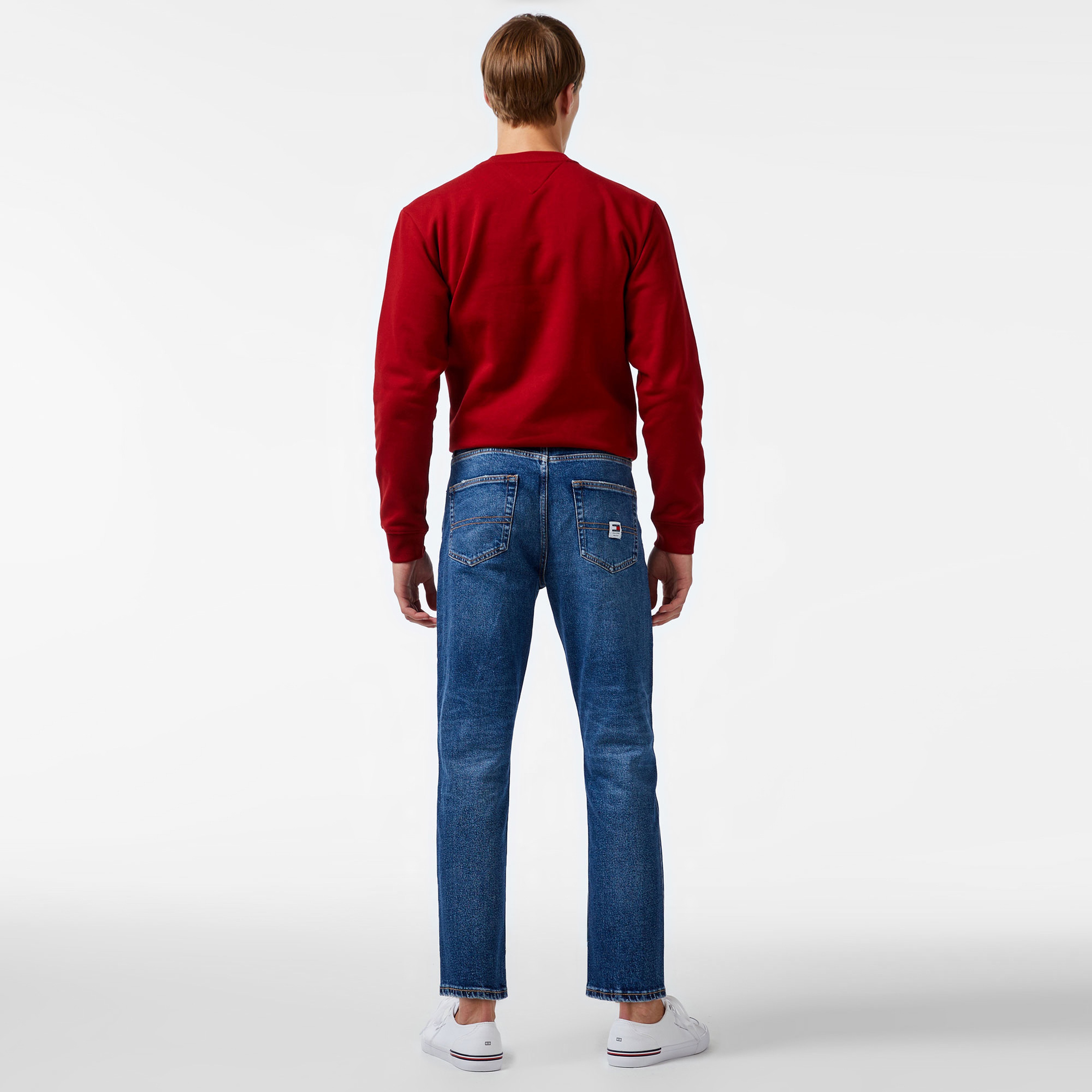 Tommy Hilfiger Erkek Mavi Pantolon