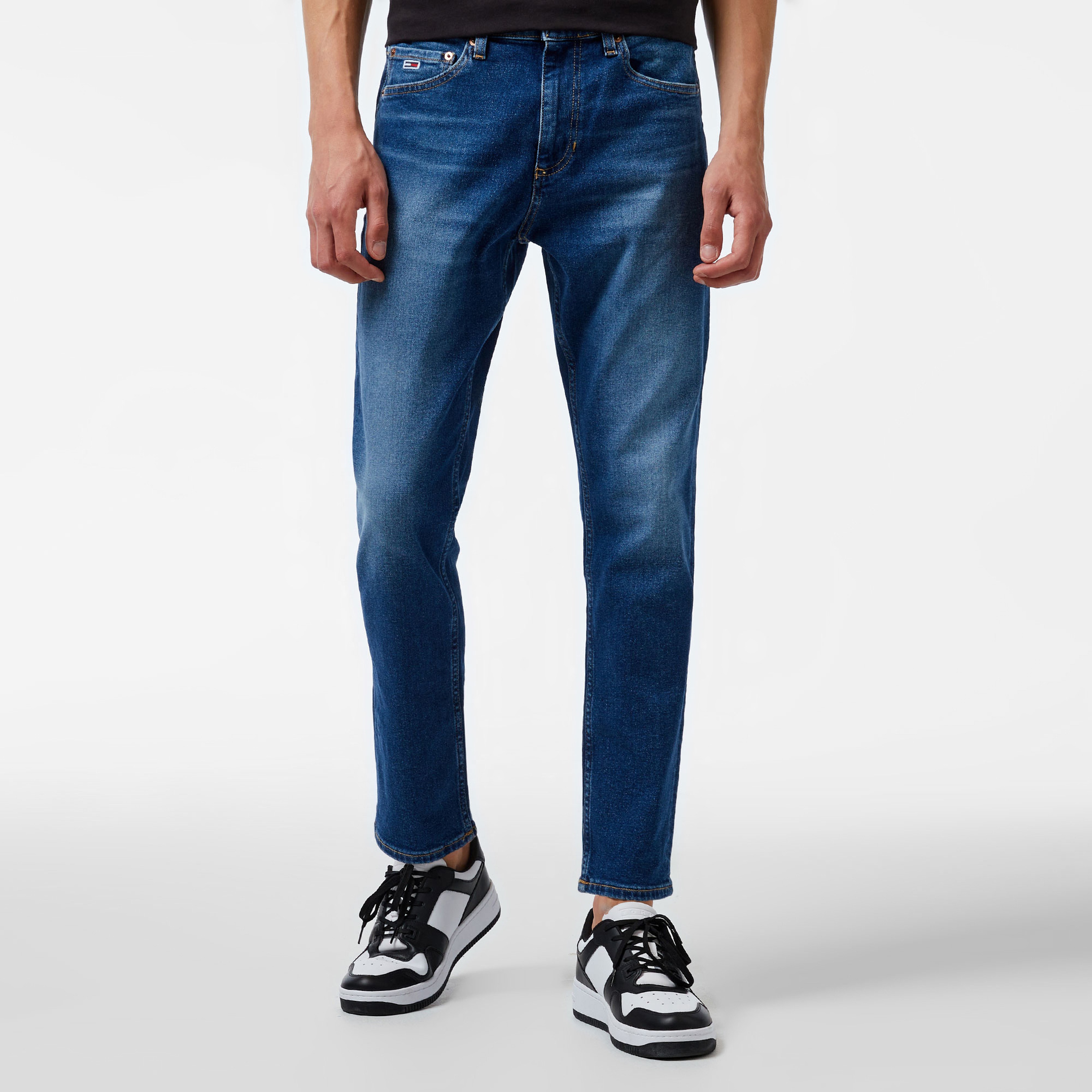 Tommy Hilfiger Erkek Mavi Jean