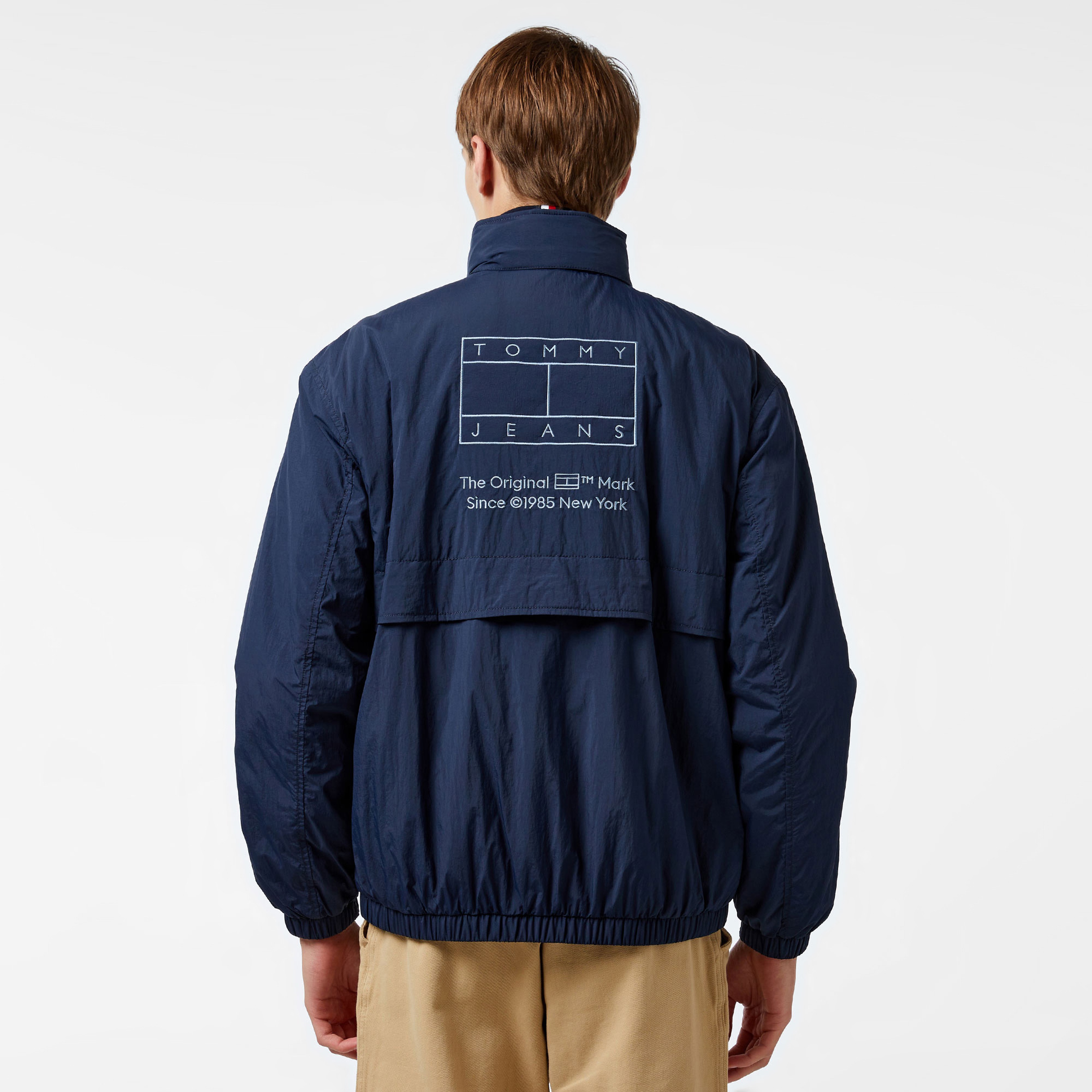 Tommy Hilfiger Erkek Mavi Mont