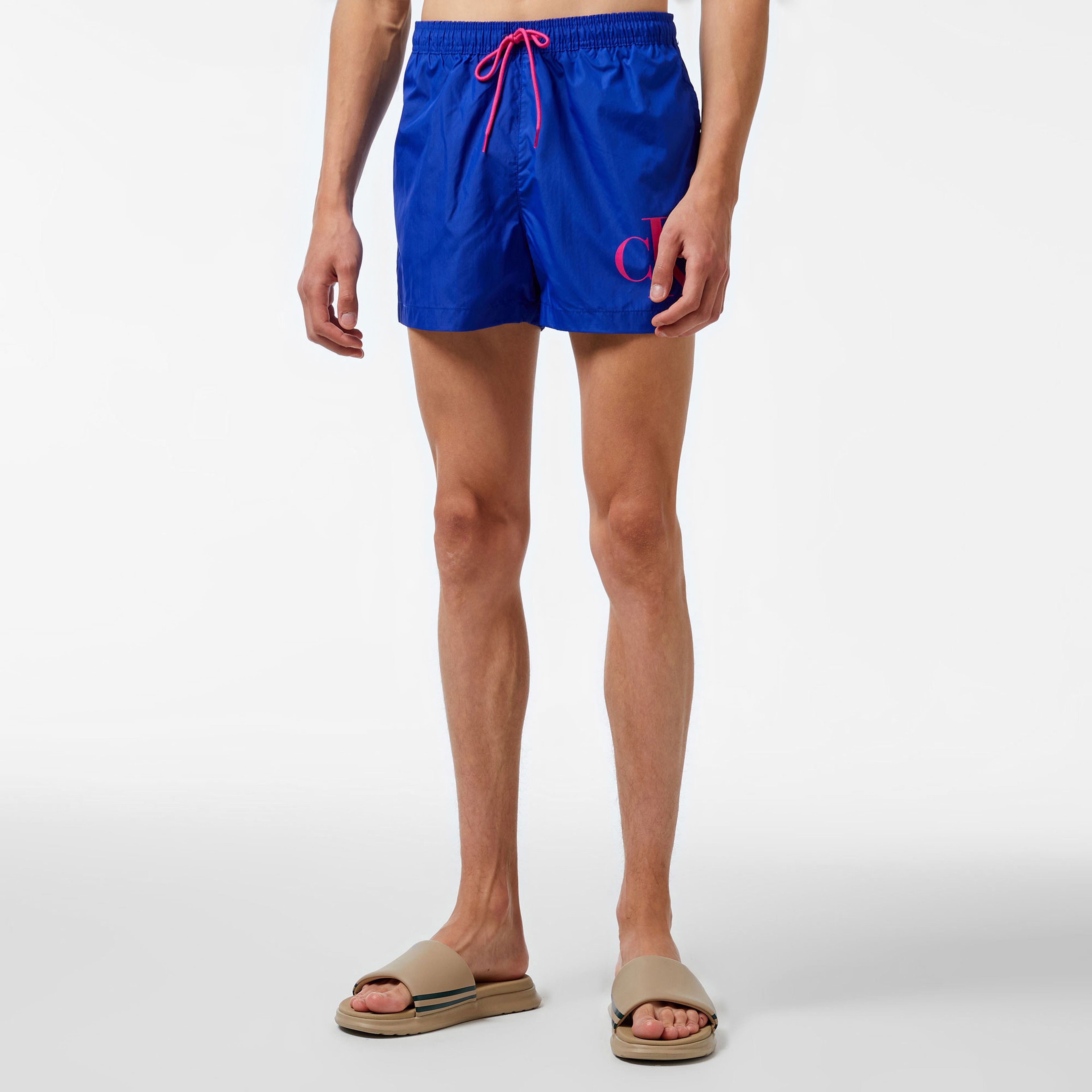 Calvin Klein Erkek Mavi Mayo Şort