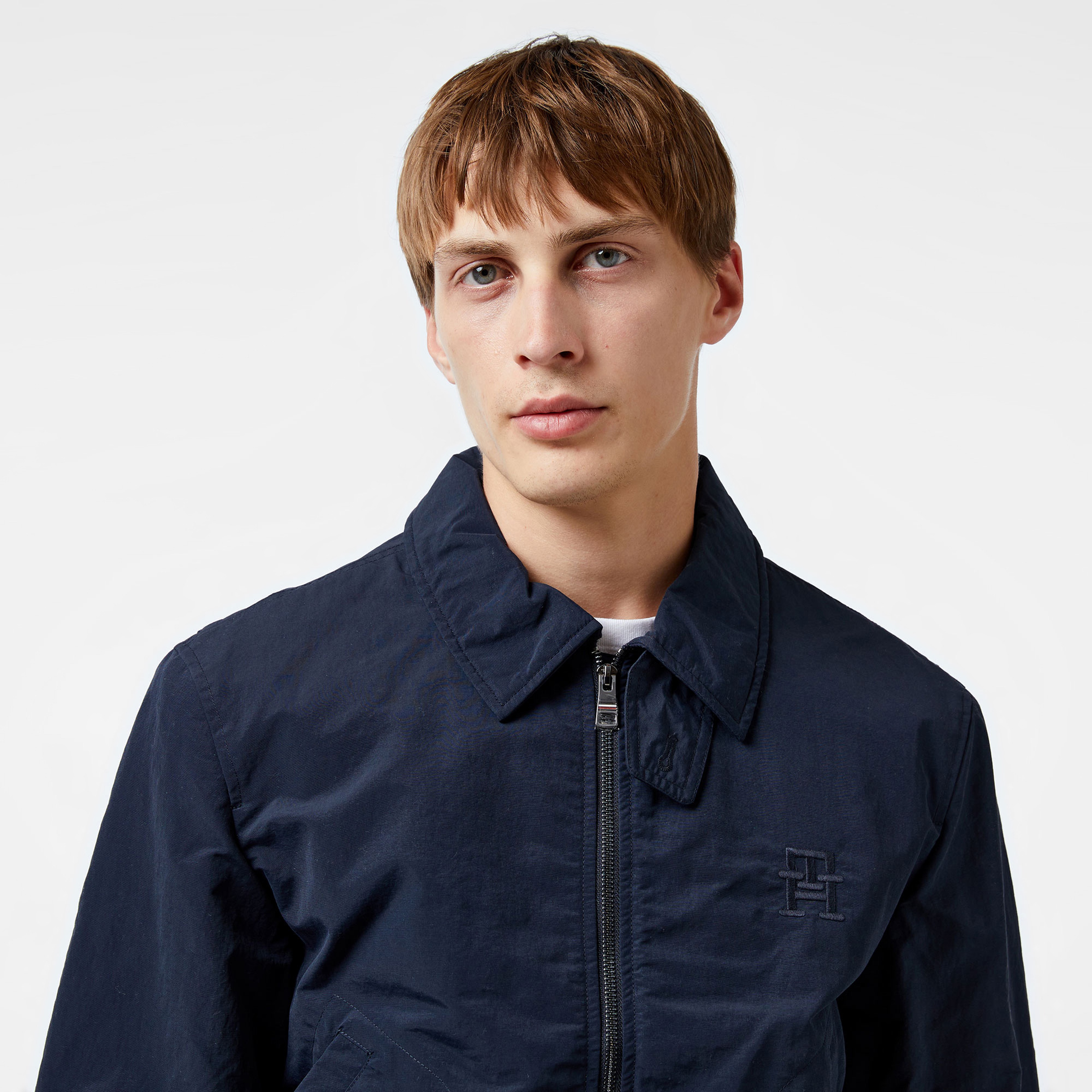 Tommy Hilfiger Erkek Mavi Mont