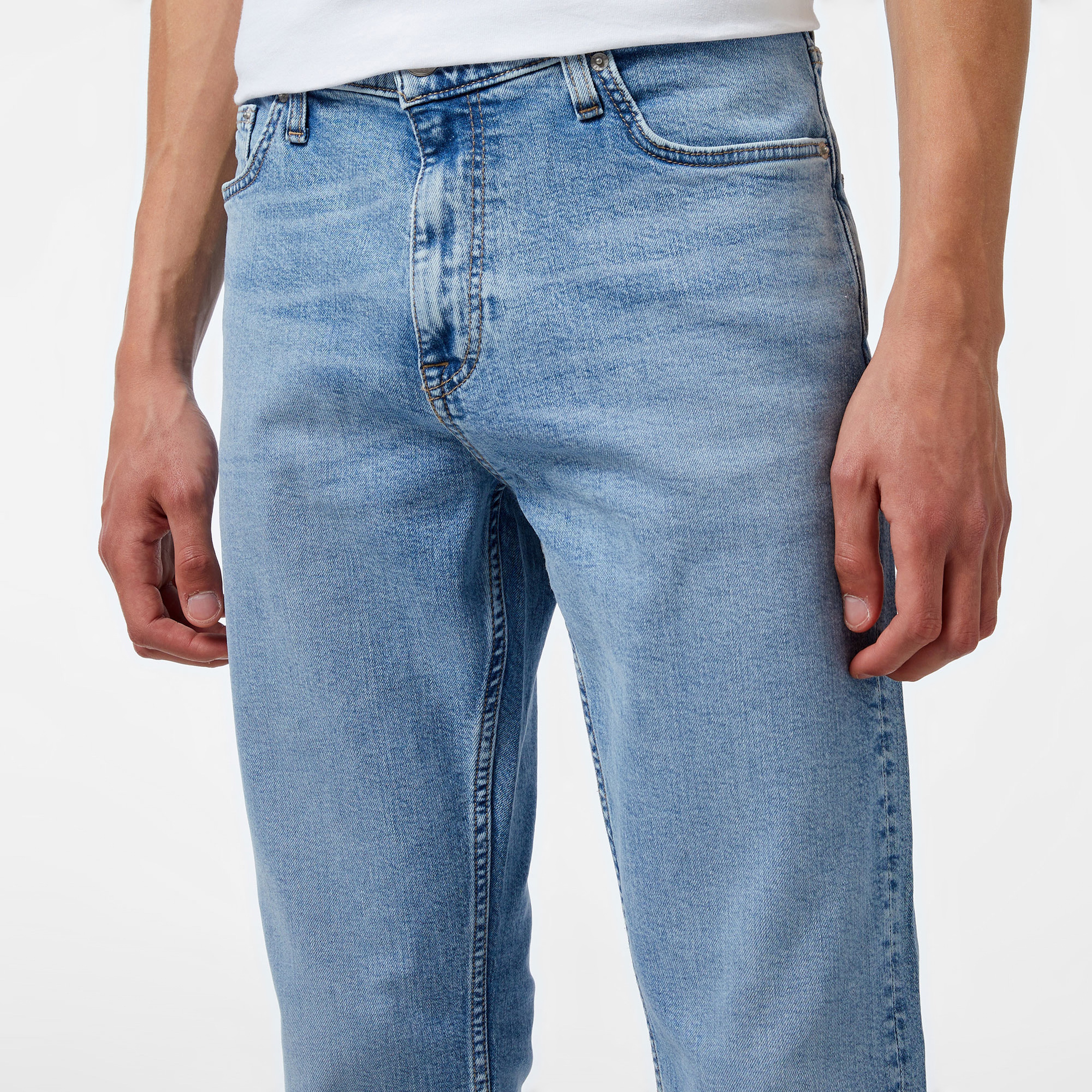 Tommy Hilfiger Erkek Mavi Pantolon