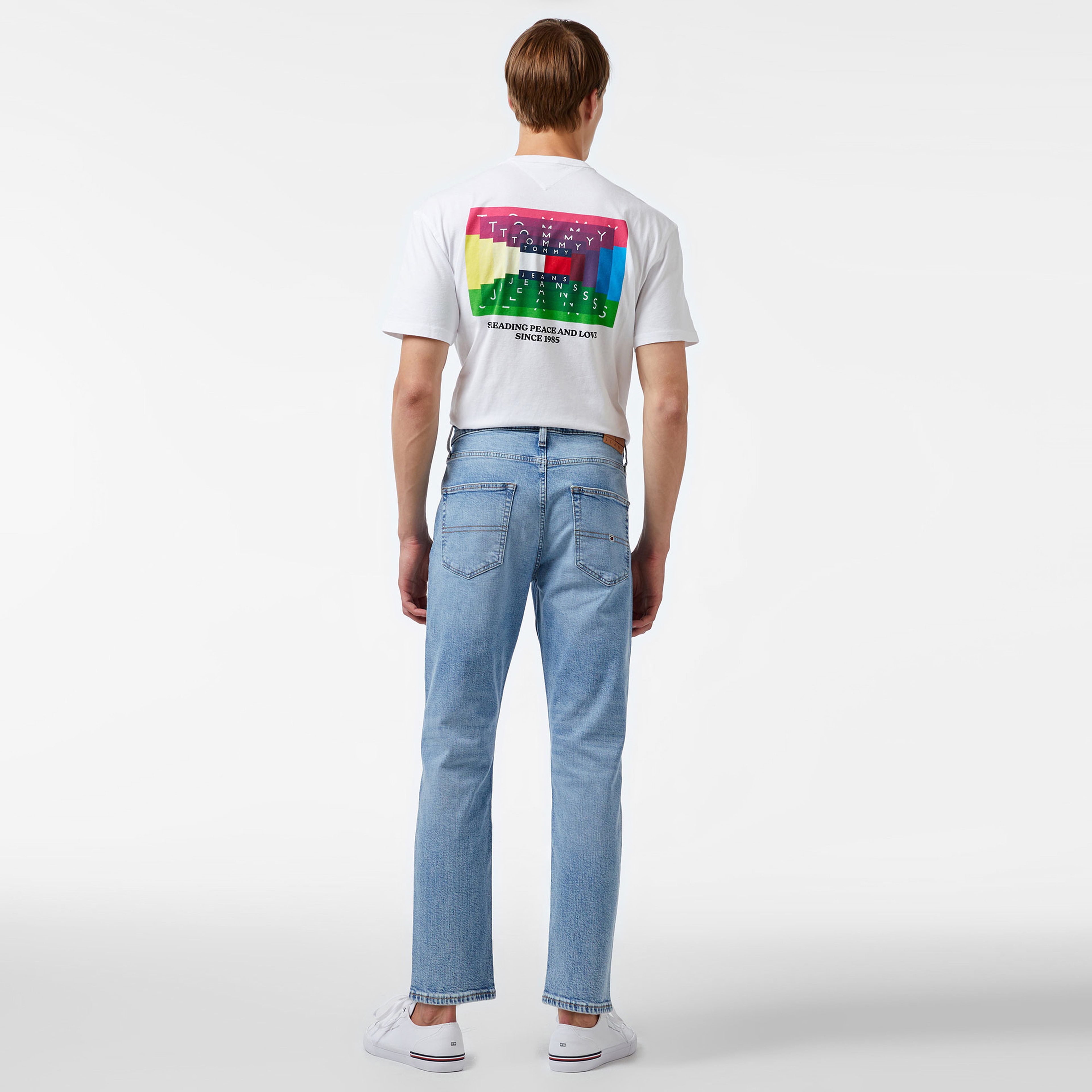 Tommy Hilfiger Erkek Mavi Pantolon