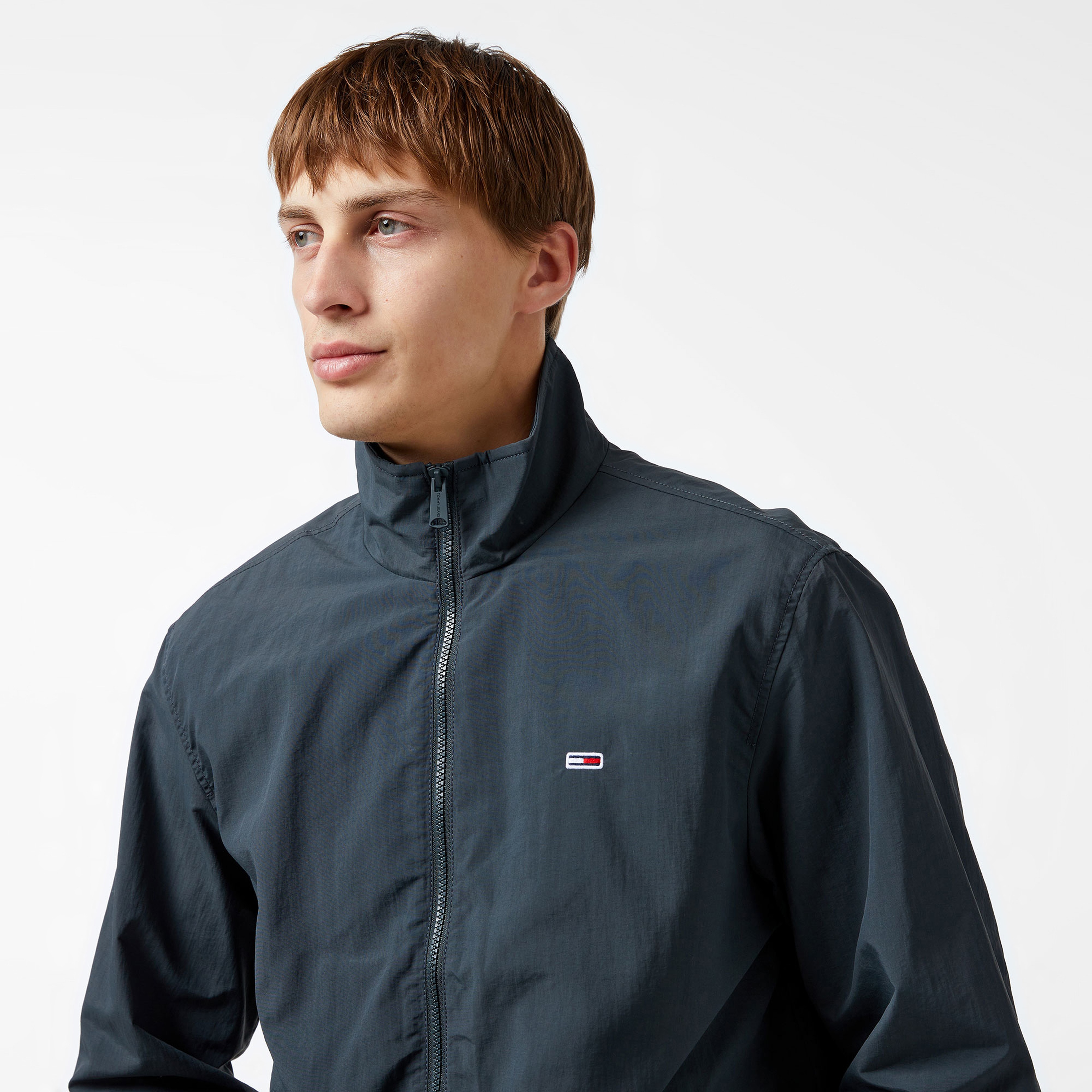 Tommy Hilfiger Erkek Gri Mont