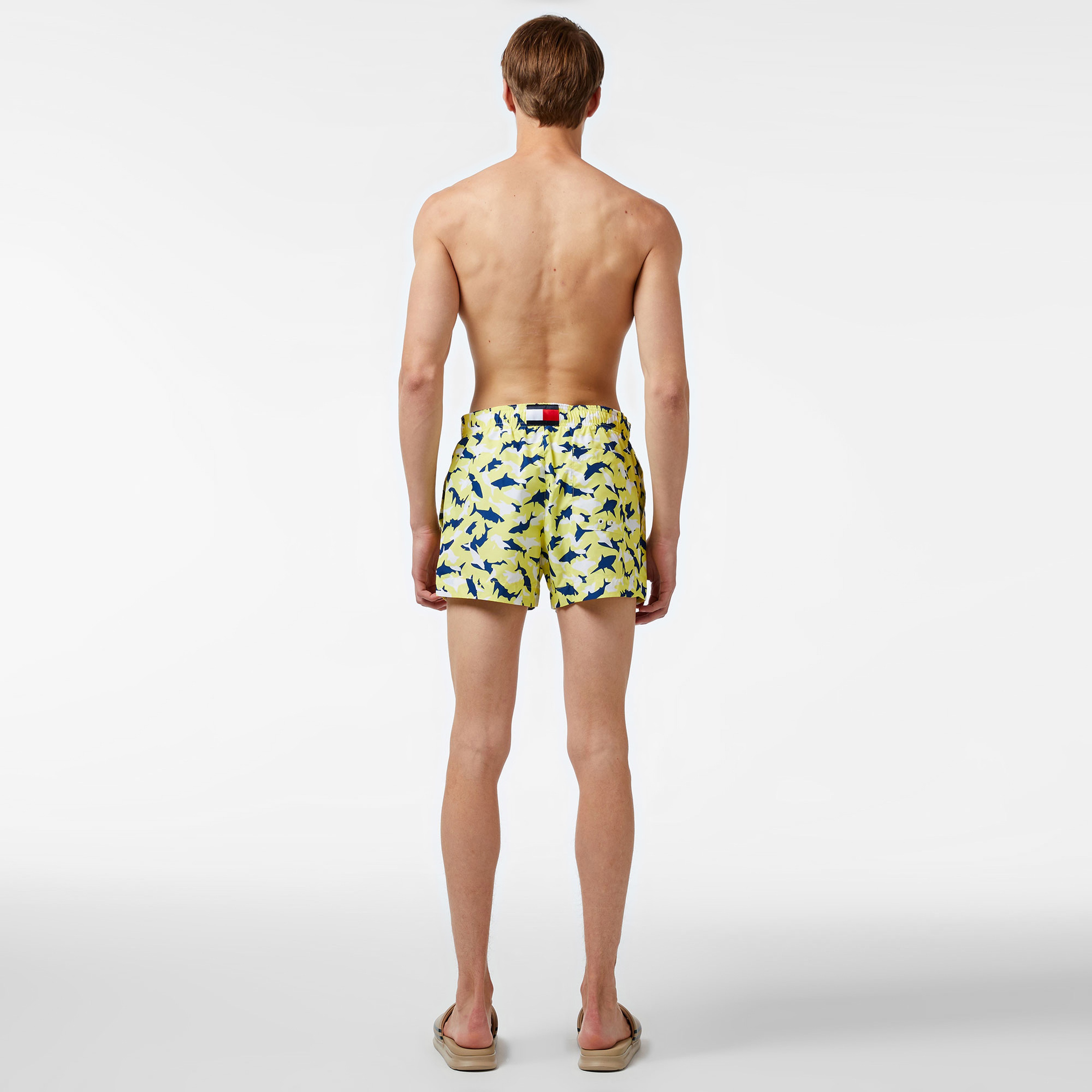 Tommy Hilfiger Erkek Sarı Mayo Şort