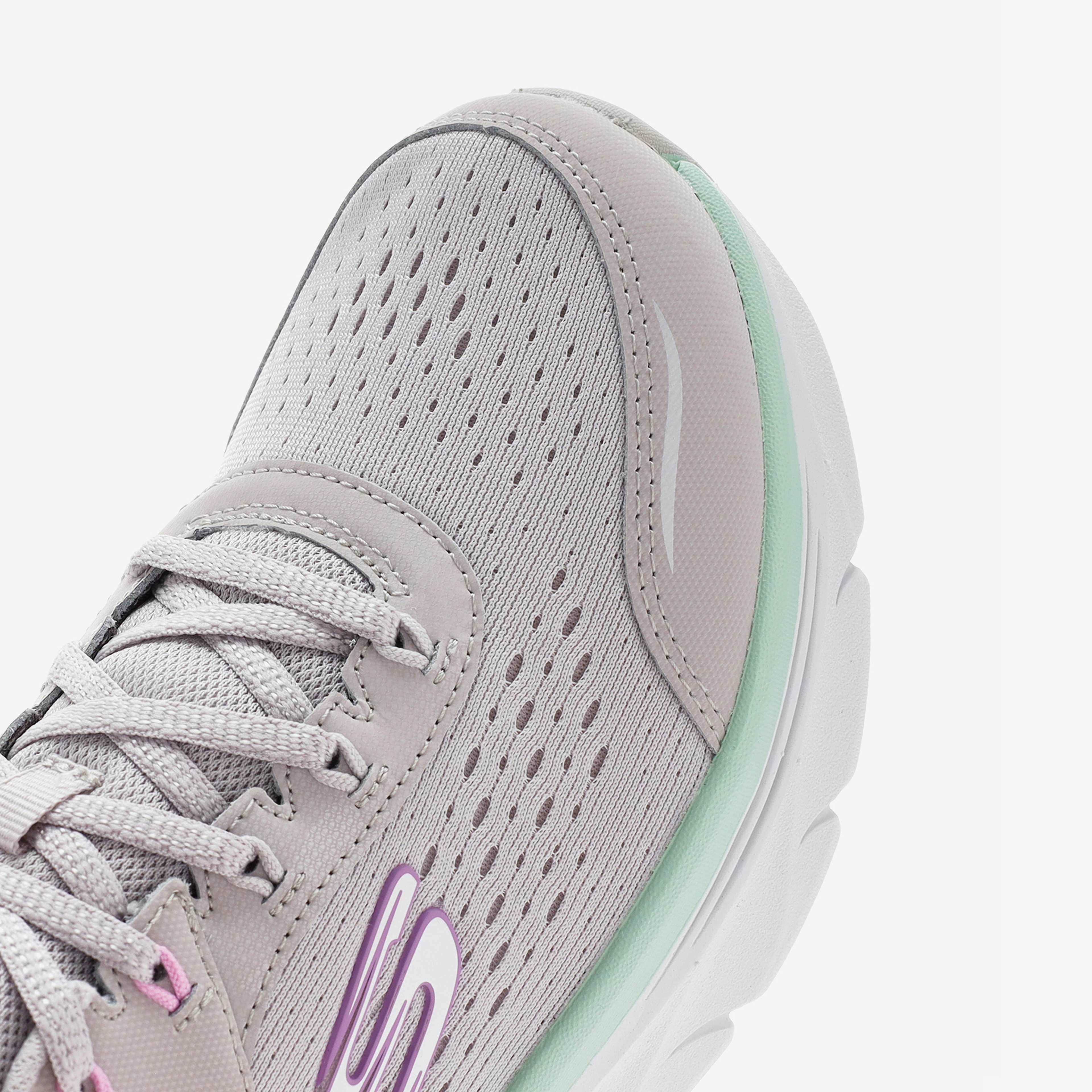 Skechers D'Lux Walker 2.0 Daisy Doll Kadın Gri Spor Ayakkabı