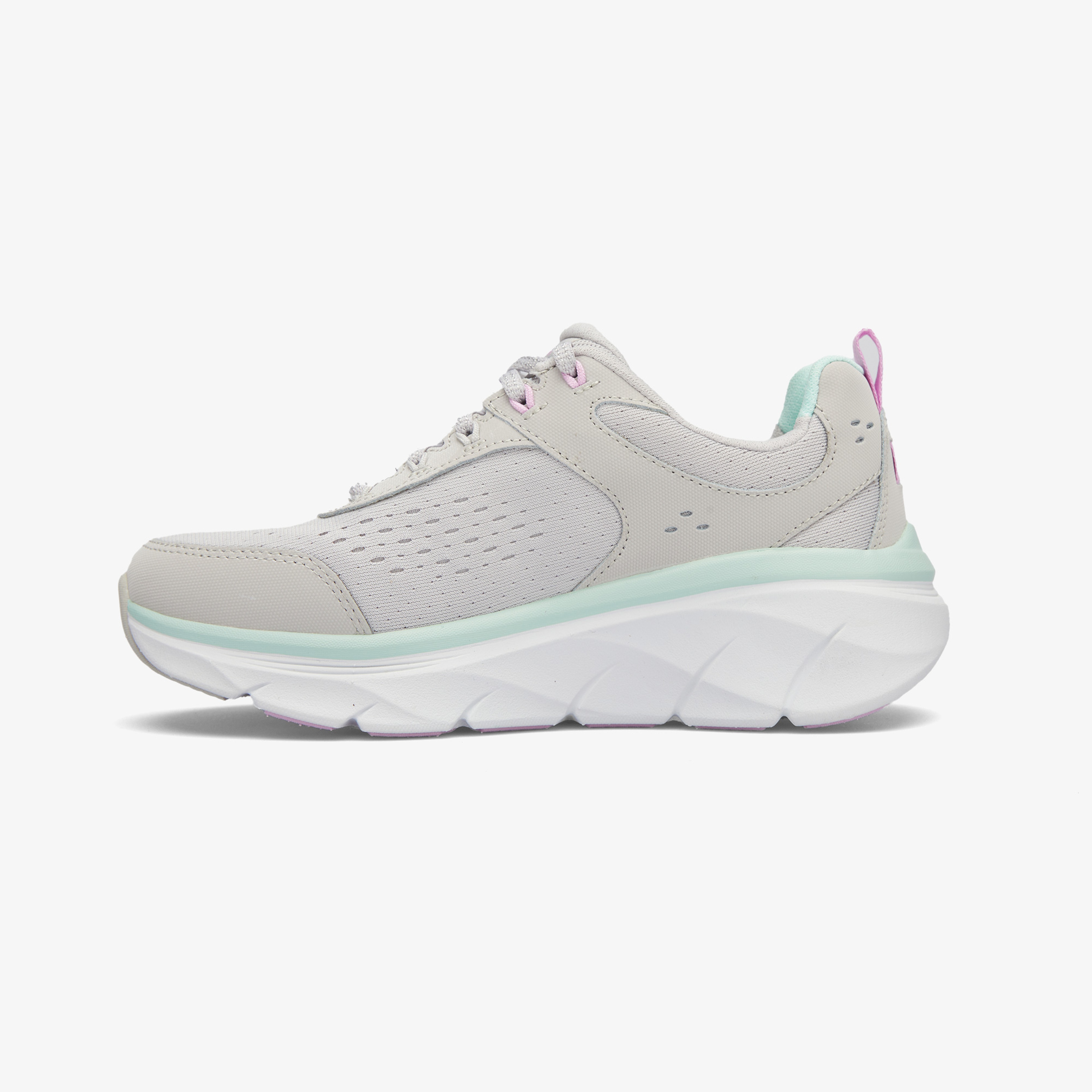 Skechers D'Lux Walker 2.0 Daisy Doll Kadın Gri Spor Ayakkabı