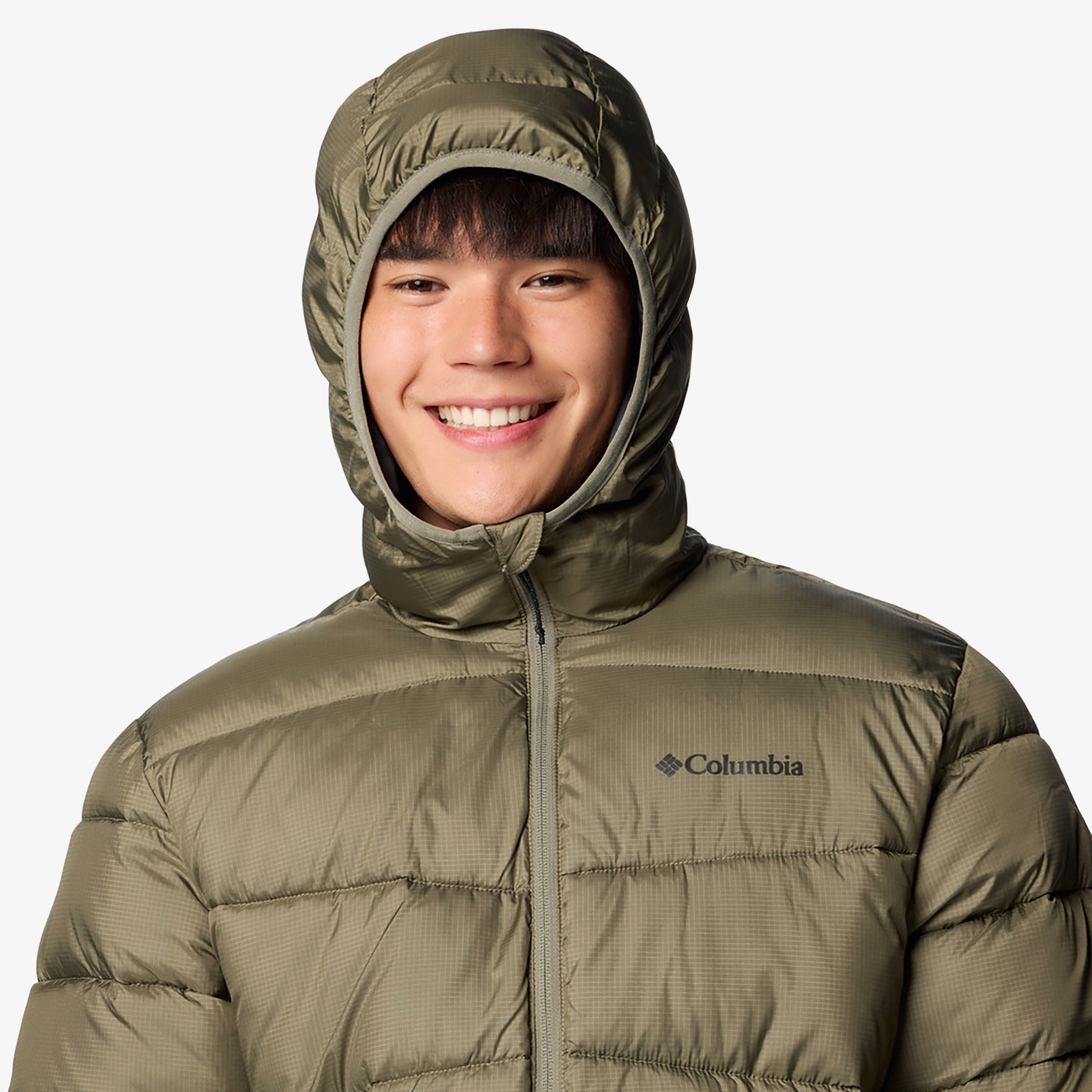 Columbia Fivemile Butte Hooded Erkek Yeşil Mont