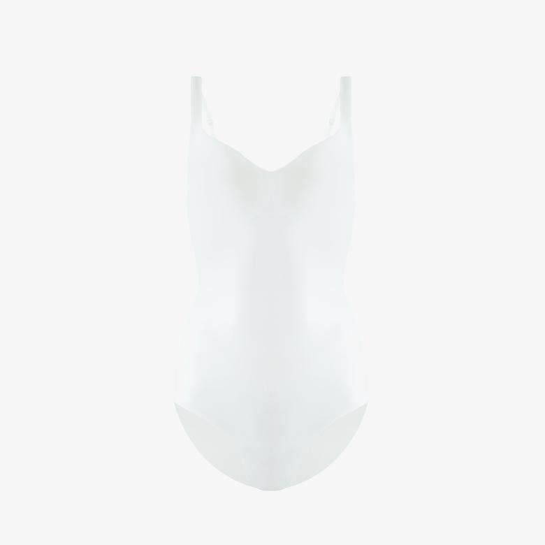 Wolford Mat de Luxe Forming Body Kadın Beyaz Body