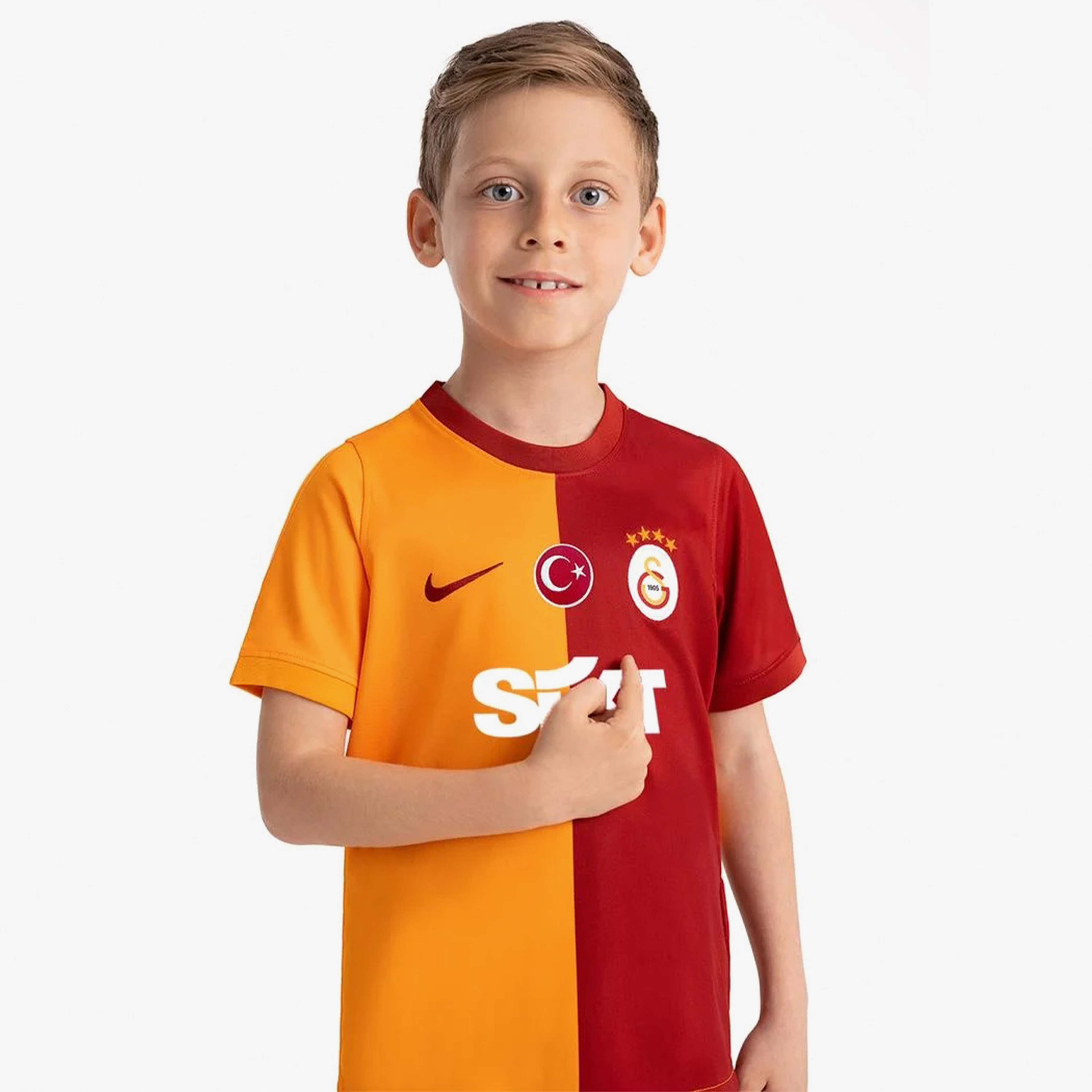 Nike Çocuk Kırmızı Forma
