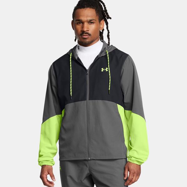 Under Armour UA Icon Legacy Windbreaker Erkek Gri Ceket