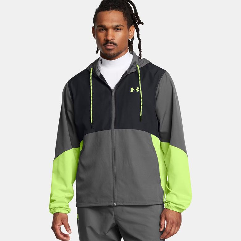 Under Armour UA Icon Legacy Windbreaker Erkek Gri Ceket