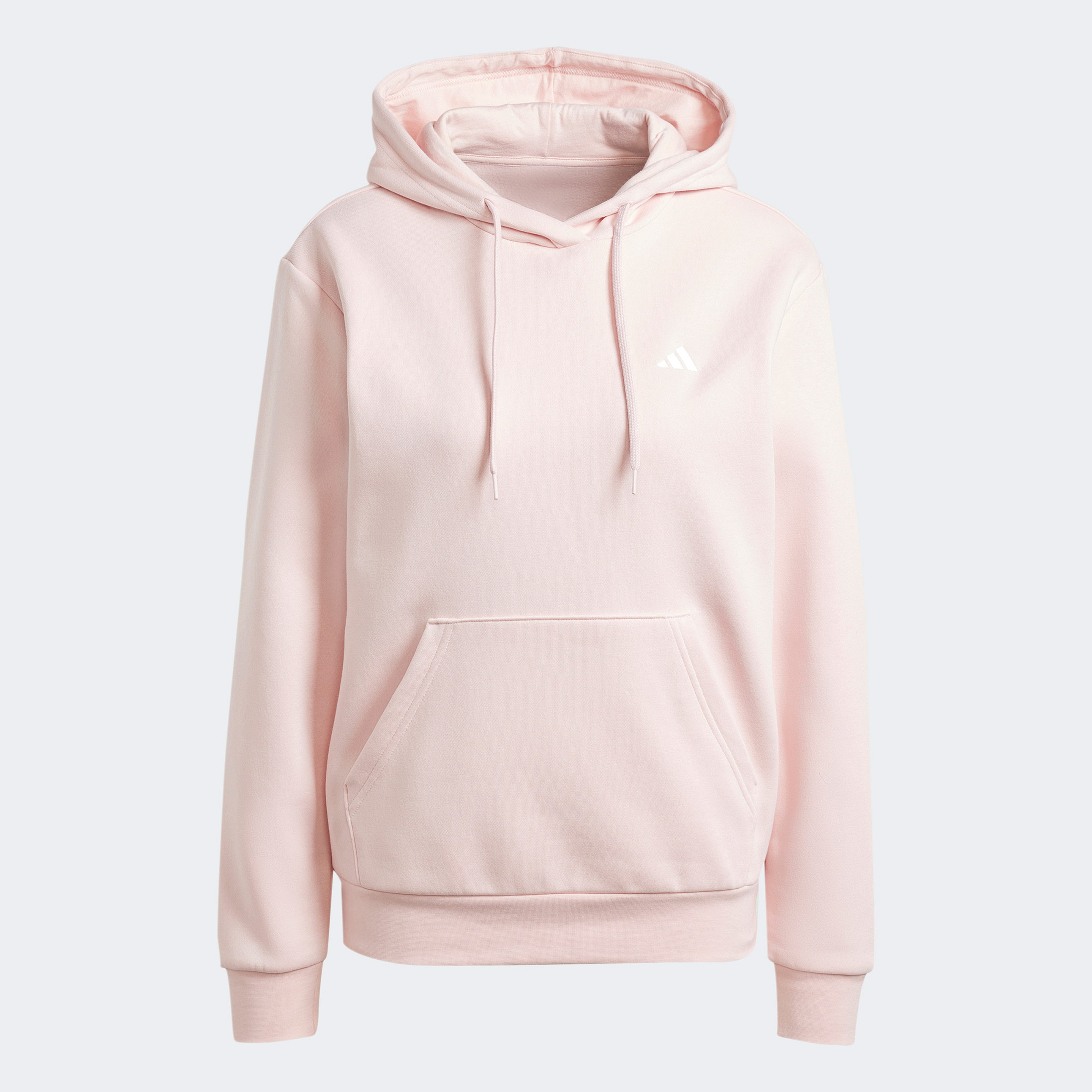 adidas Essentials Small Logo Feel Cozy Kadın Pembe Hoodie