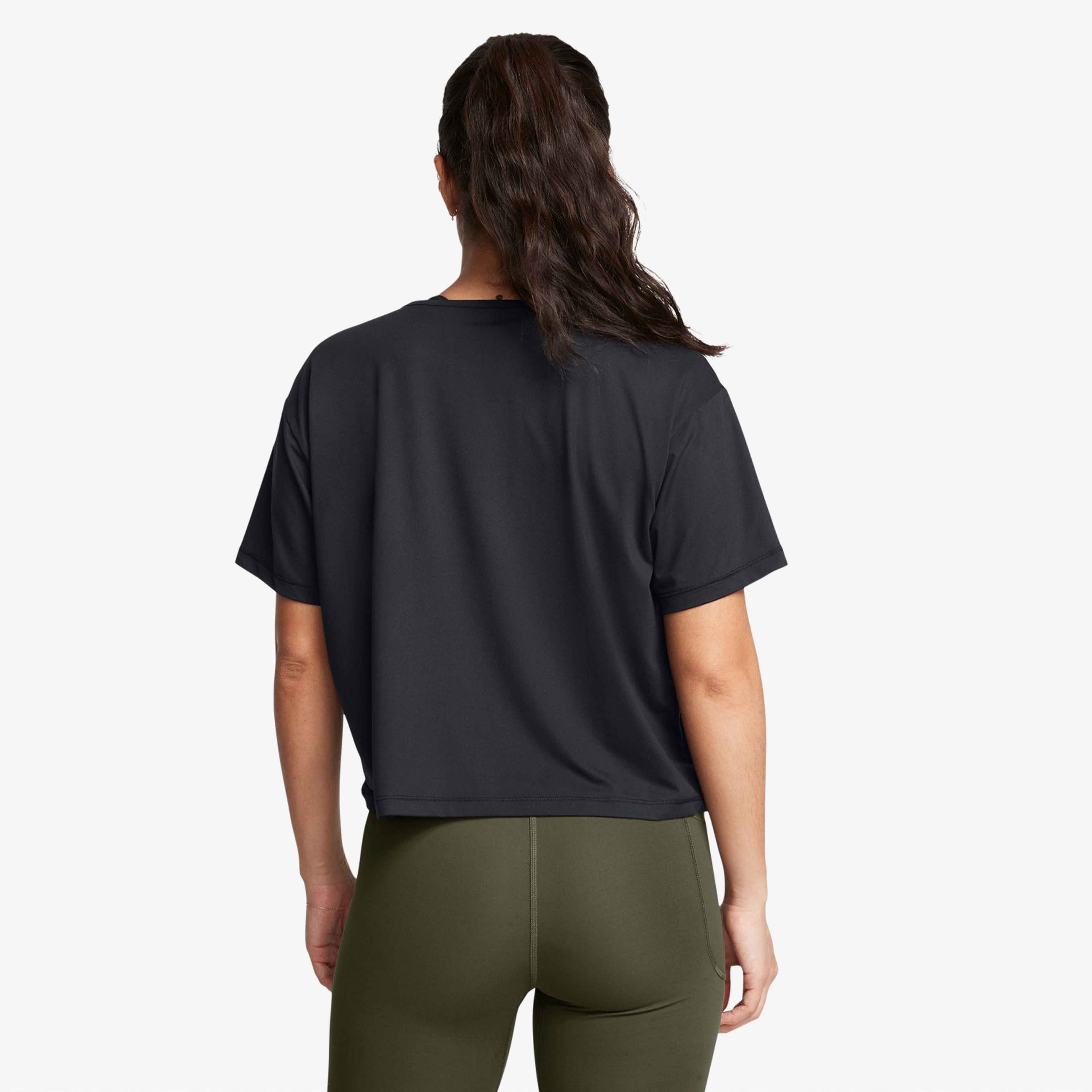 Under Armour Motion Kadın Siyah Günlük T-Shirt