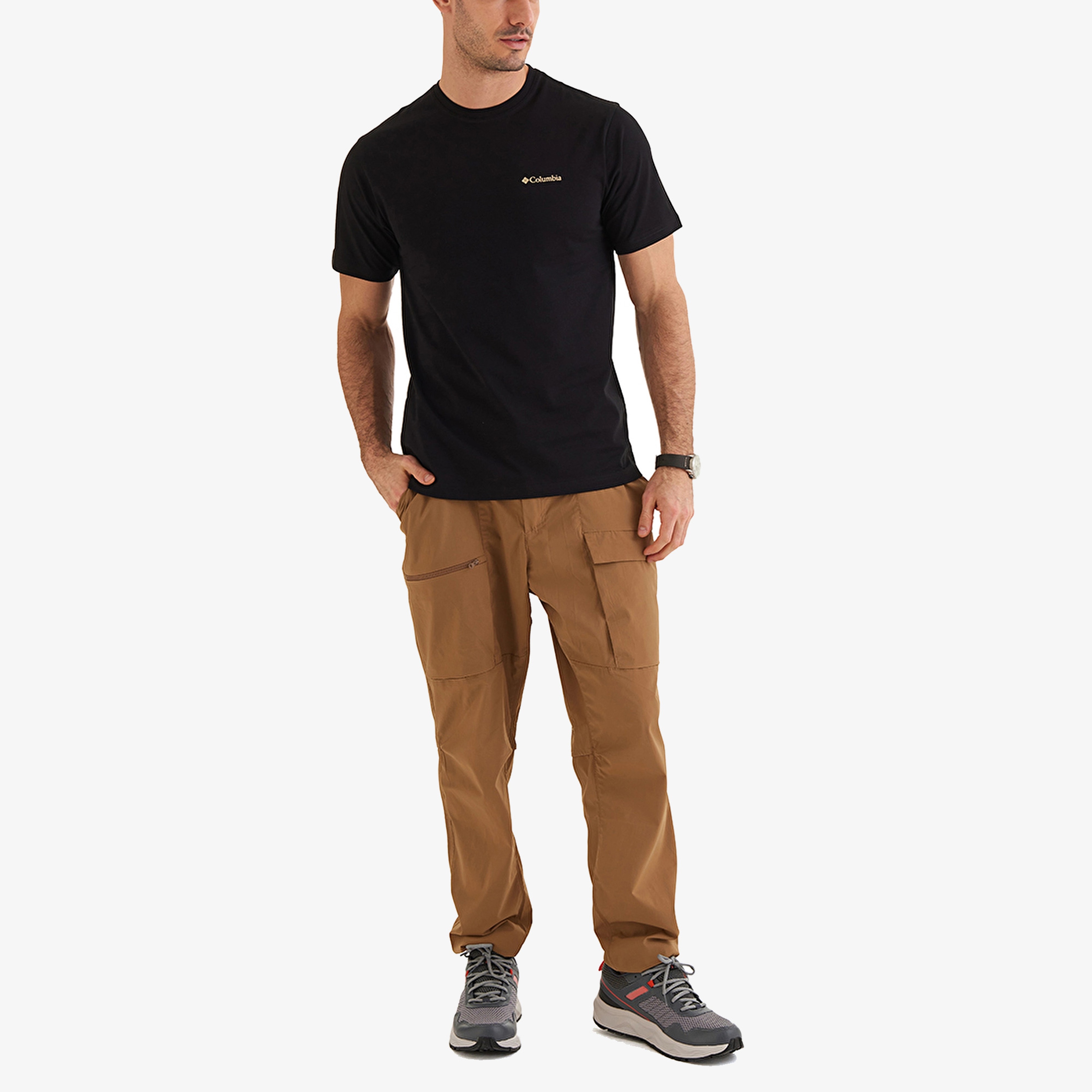 Columbia Erkek Siyah T-Shirt