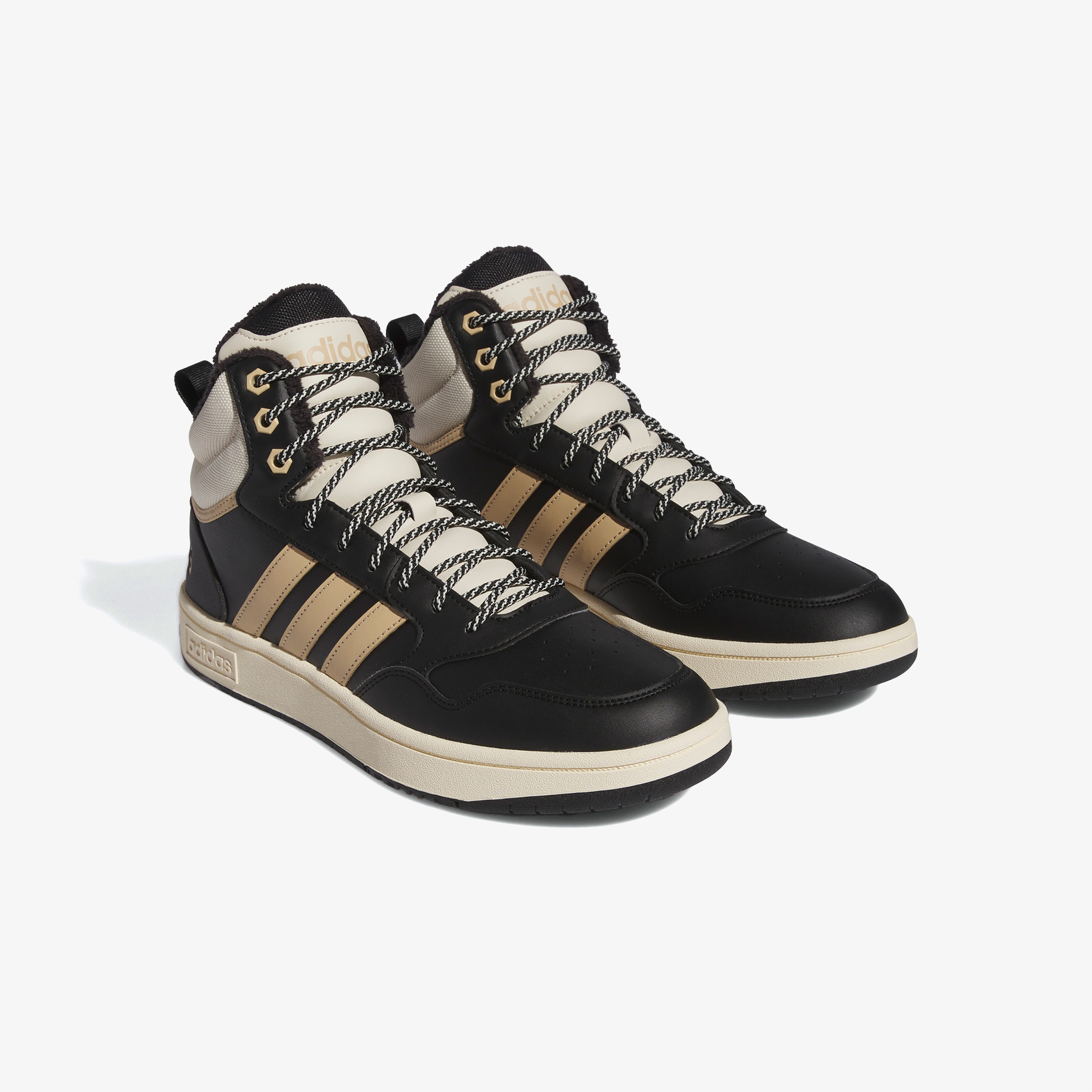 adidas Hoops 3.0 Mid Wtr Erkek Siyah Spor Ayakkabı