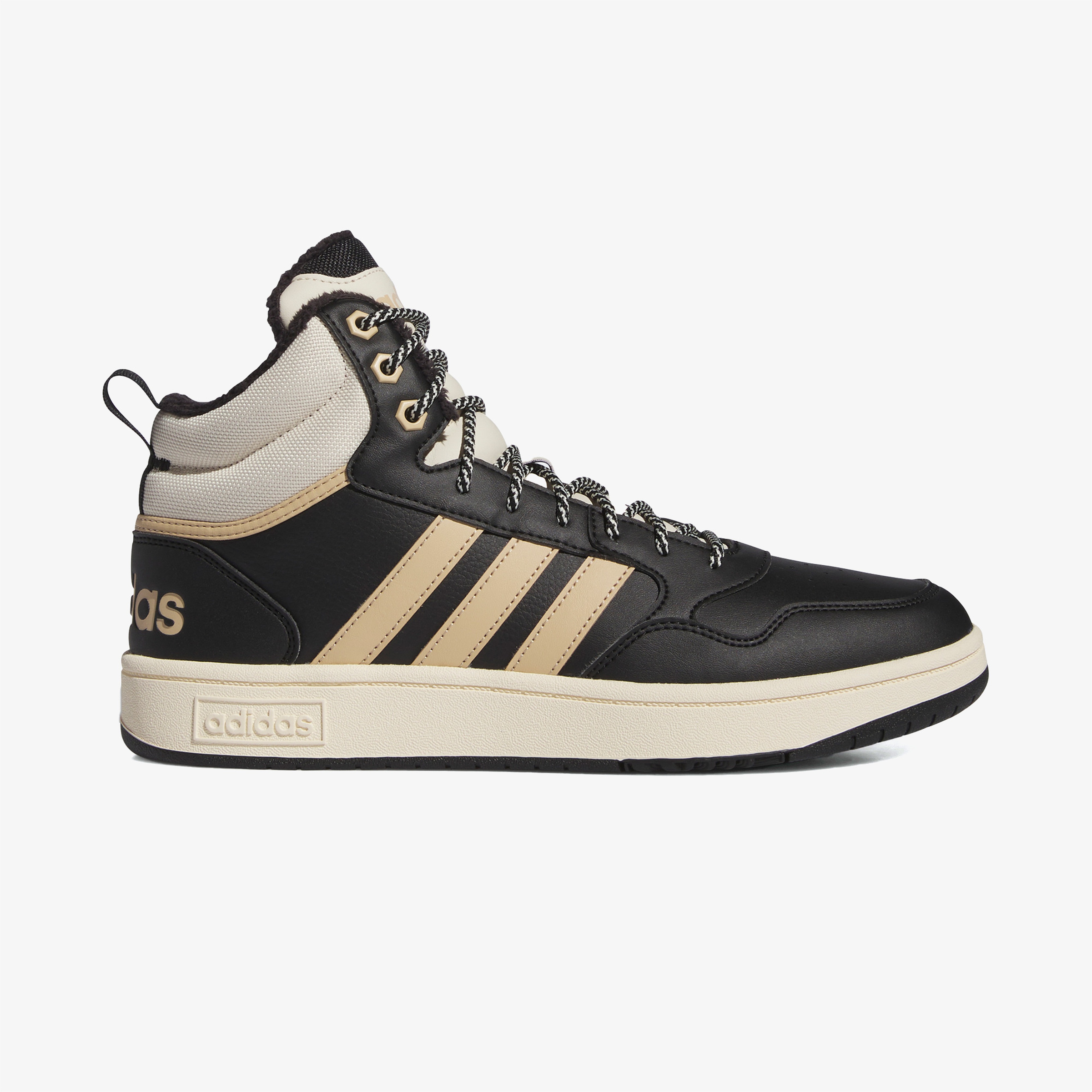 adidas Hoops 3.0 Mid Wtr Erkek Siyah Spor Ayakkabı
