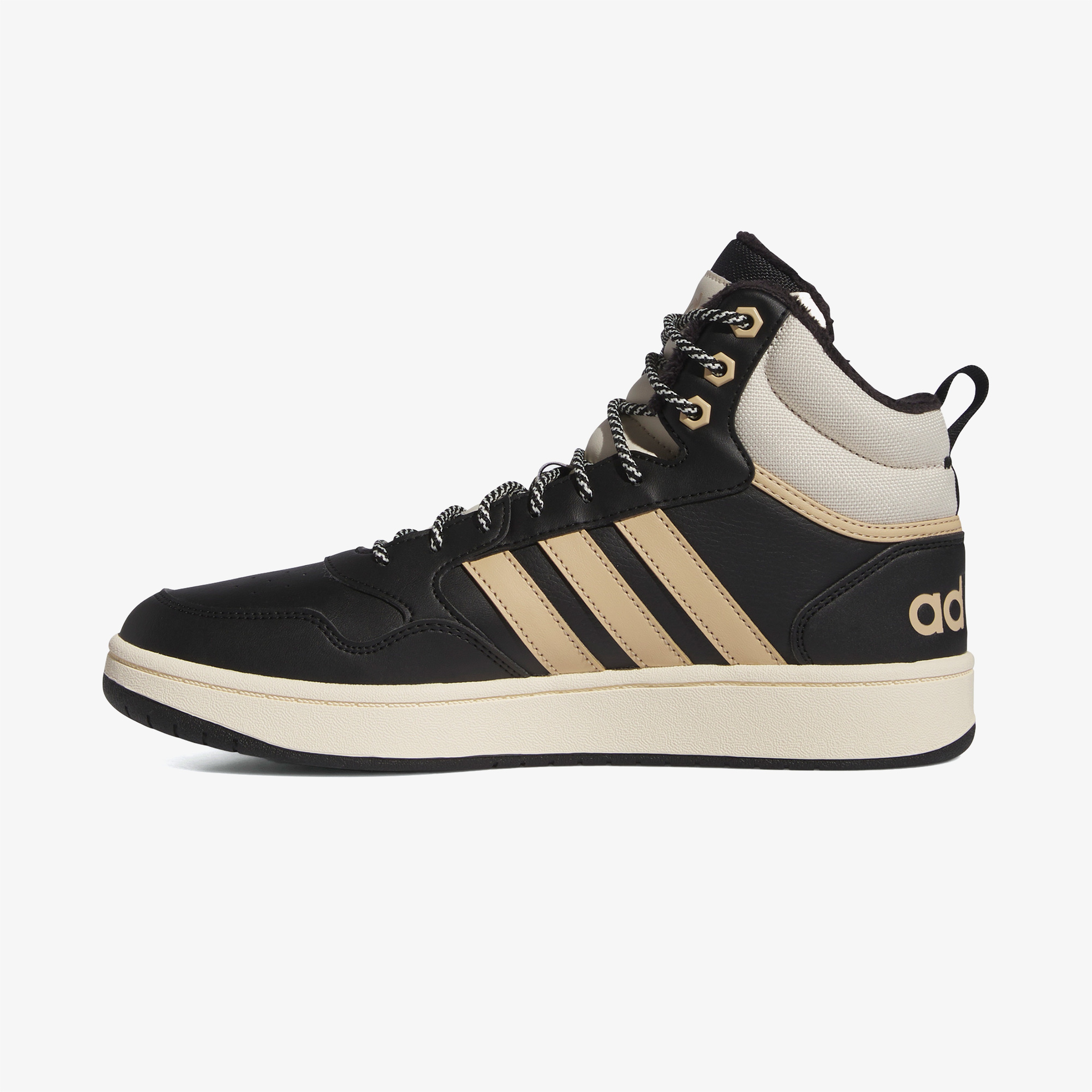 adidas Hoops 3.0 Mid Wtr Erkek Siyah Spor Ayakkabı