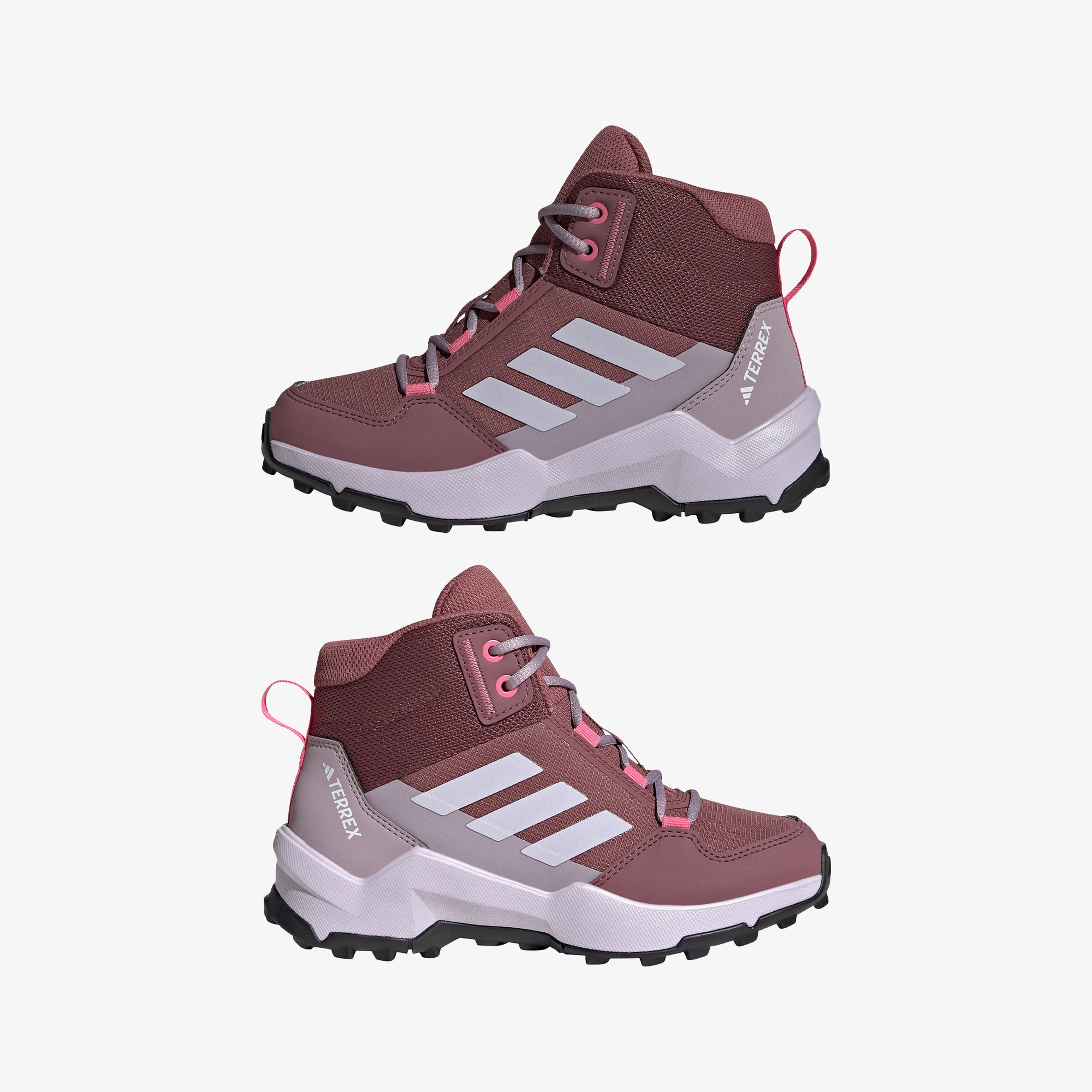 adidas Terrex Ax4R Mid K Çocuk Bordo Spor Ayakkabı