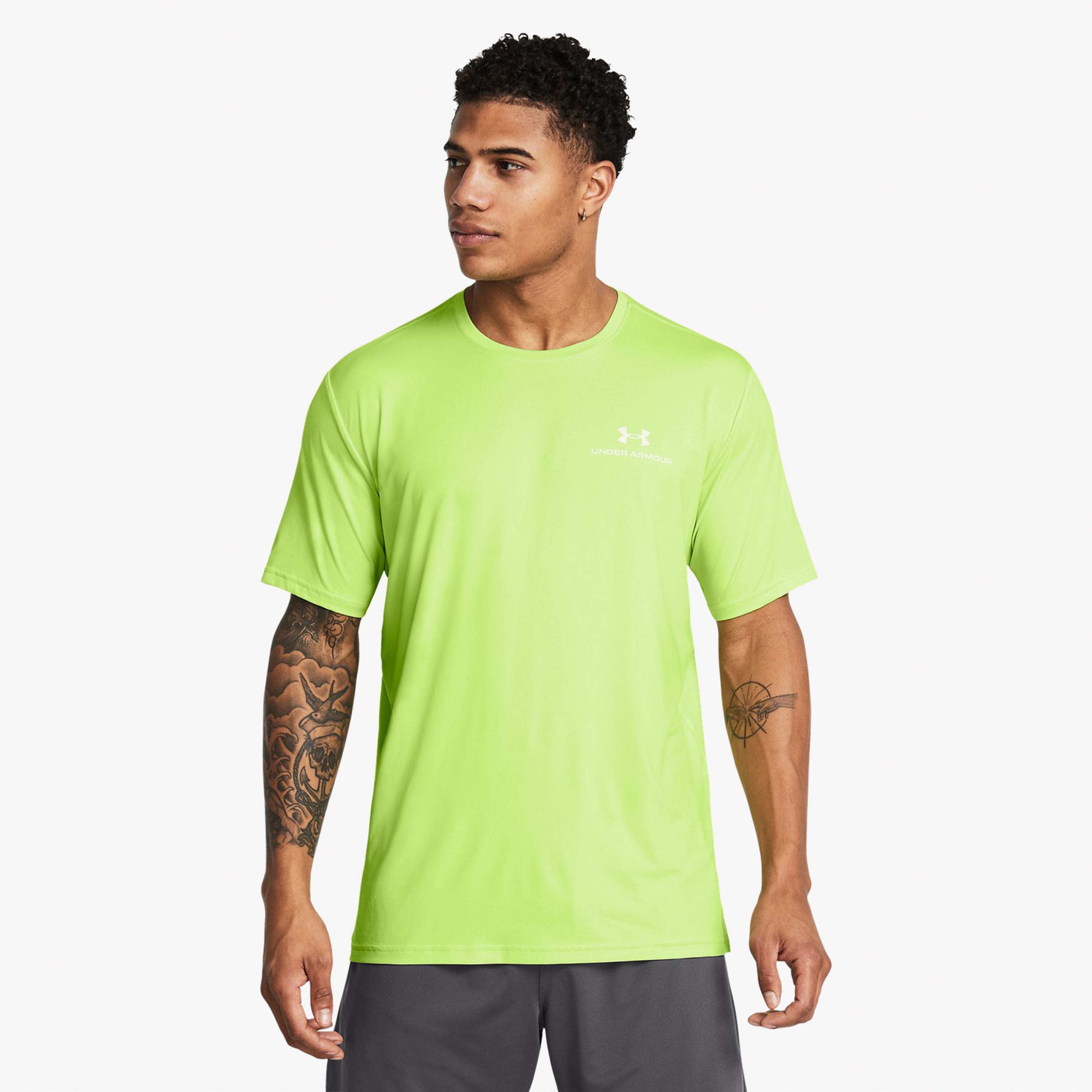 Under Armour Erkek Sarı T-Shirt