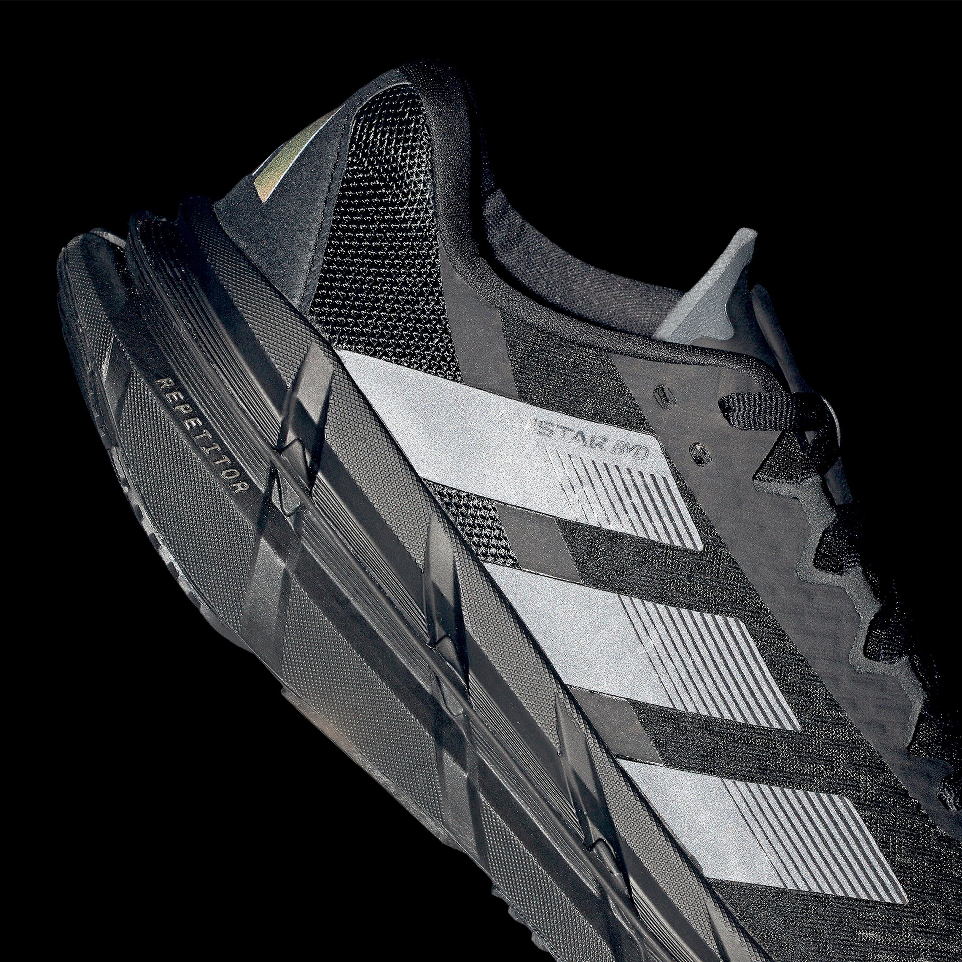 Adidas Erkek Siyah Koşu Ayakkabısı