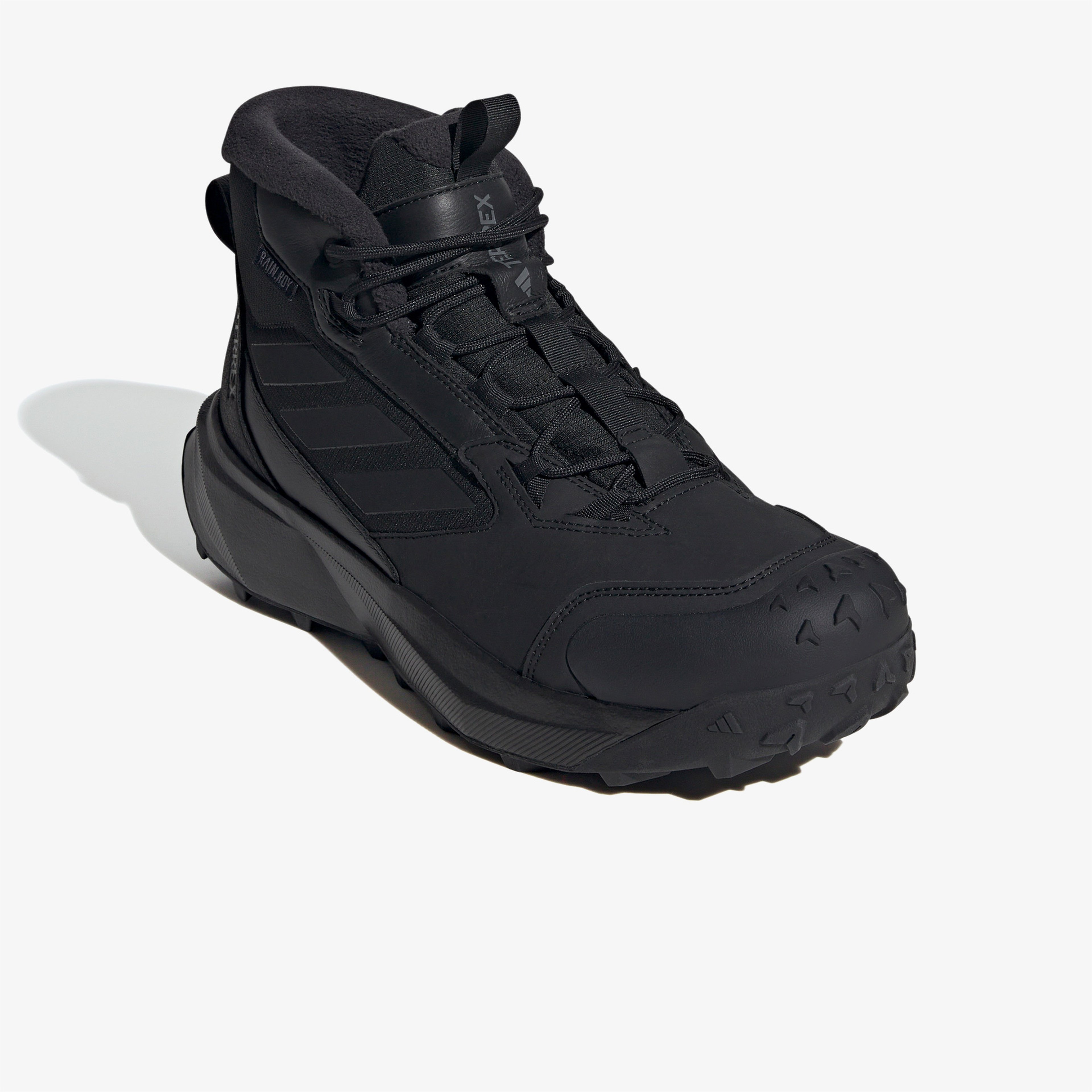 adidas Terrex Winter Leather Erkek Siyah Bot