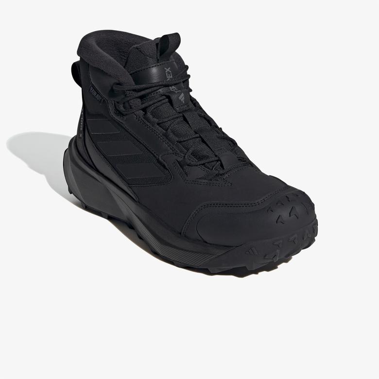 adidas Terrex Winter Leather Erkek Siyah Bot