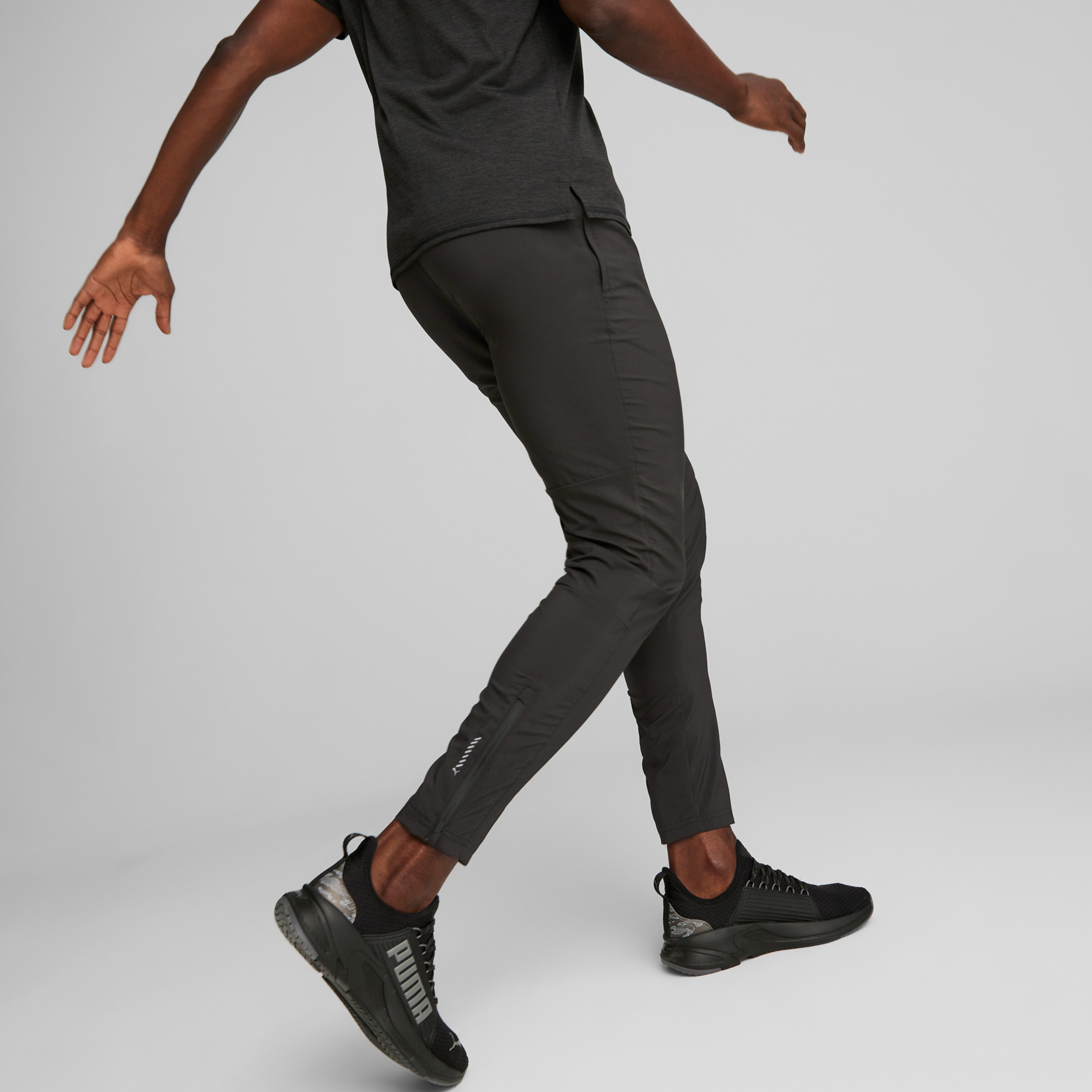 Puma Erkek Siyah Eşofman Altı