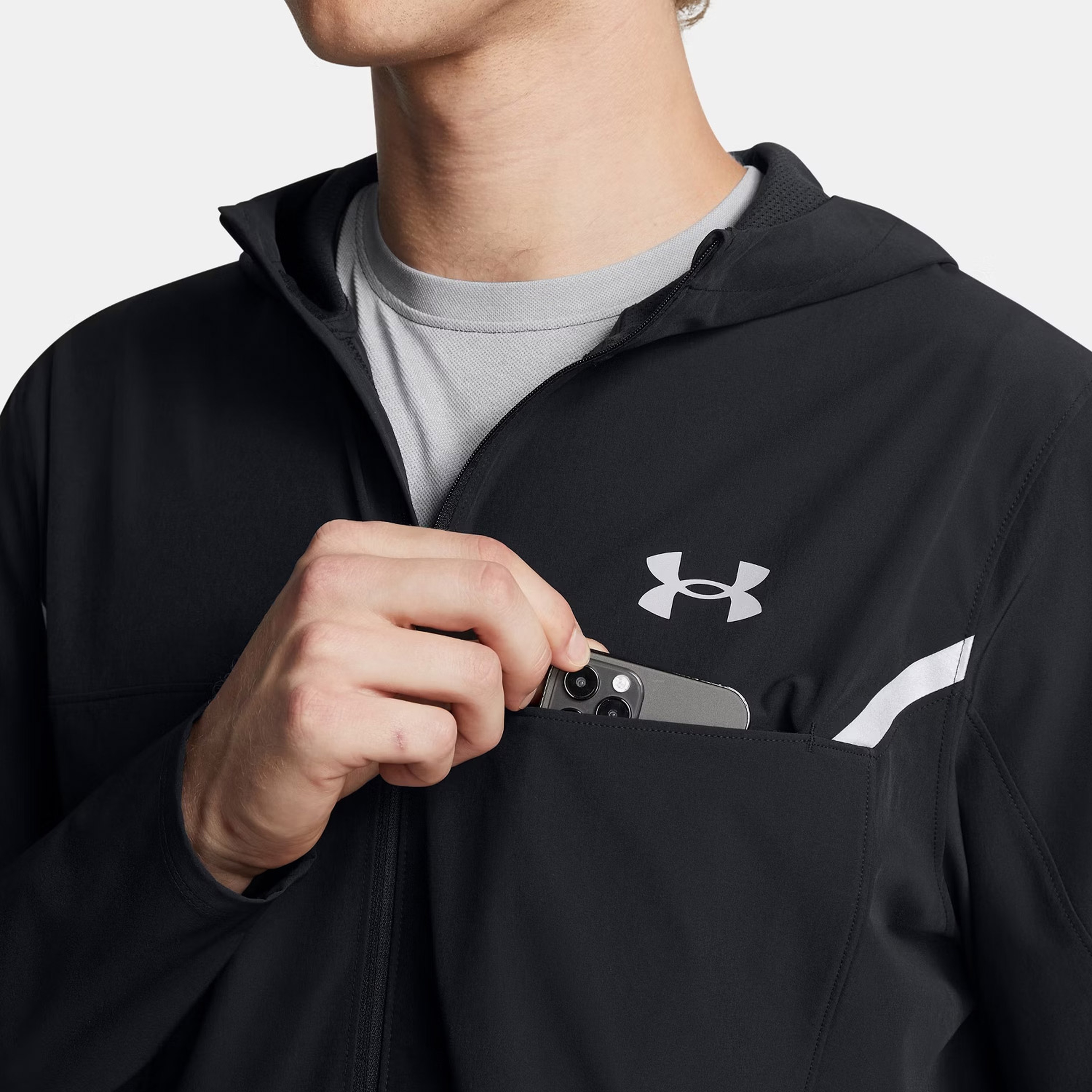 Under Armour Erkek Siyah Ceket