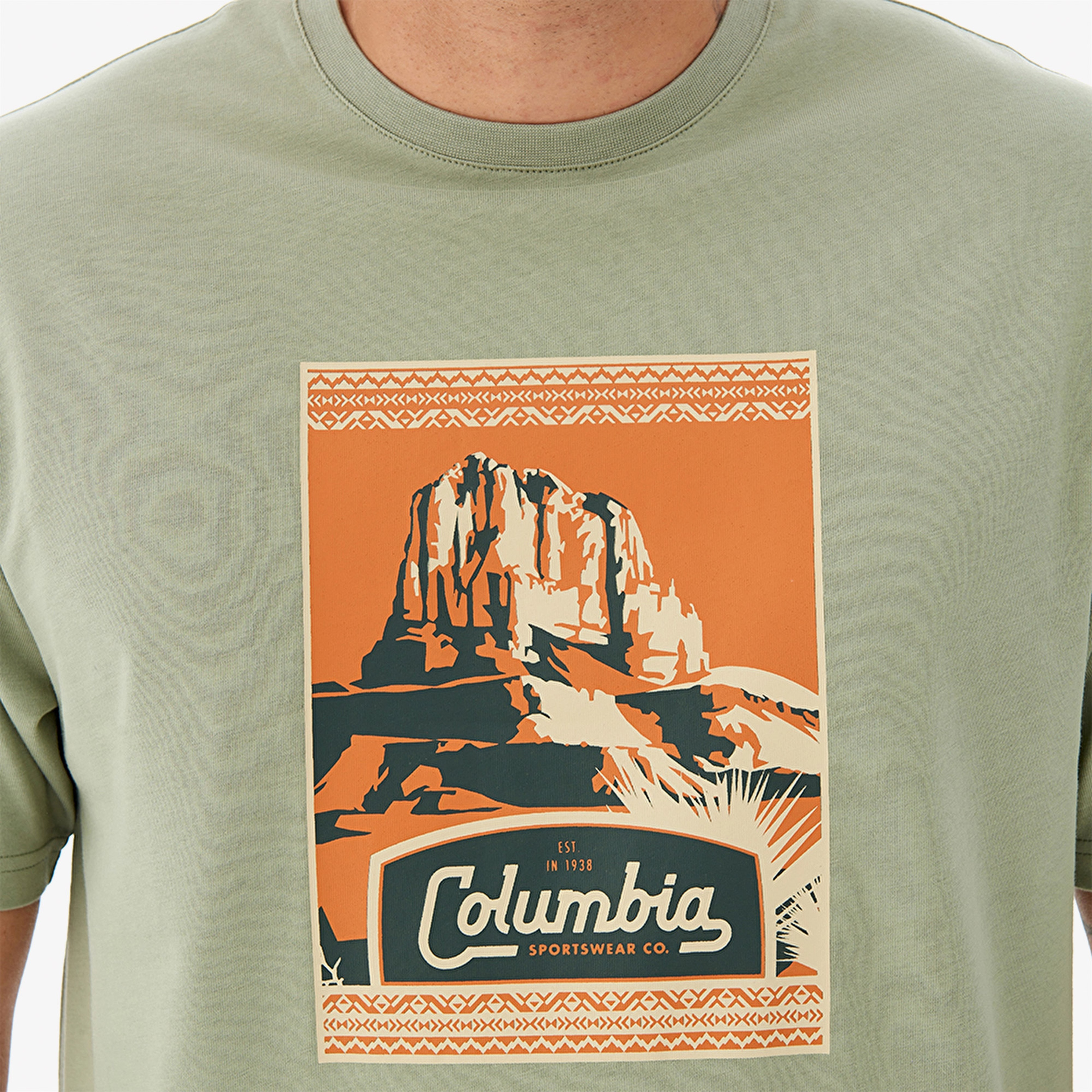 Columbia Erkek Kırmızı T-Shirt