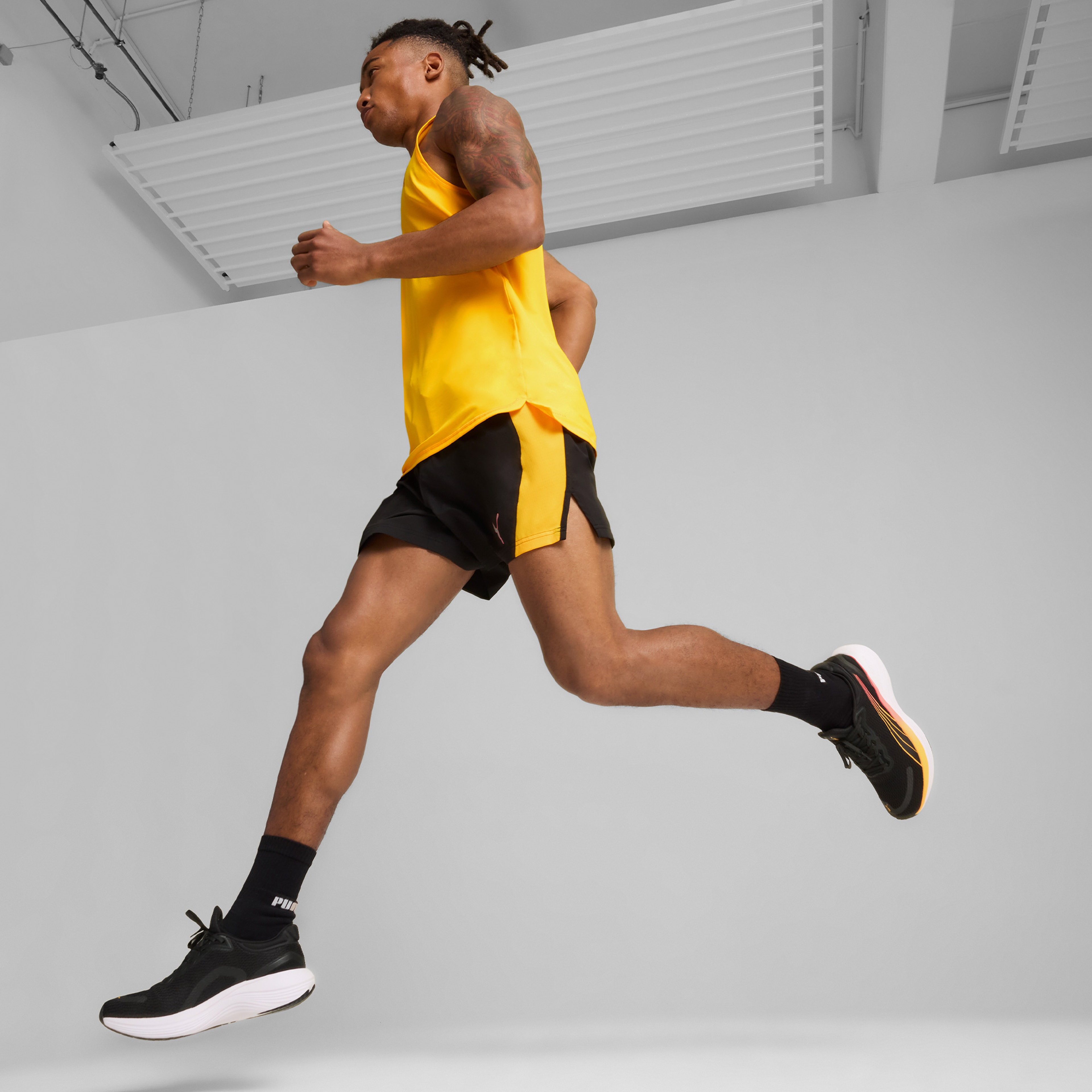 Puma Erkek Siyah Koşu Ayakkabısı