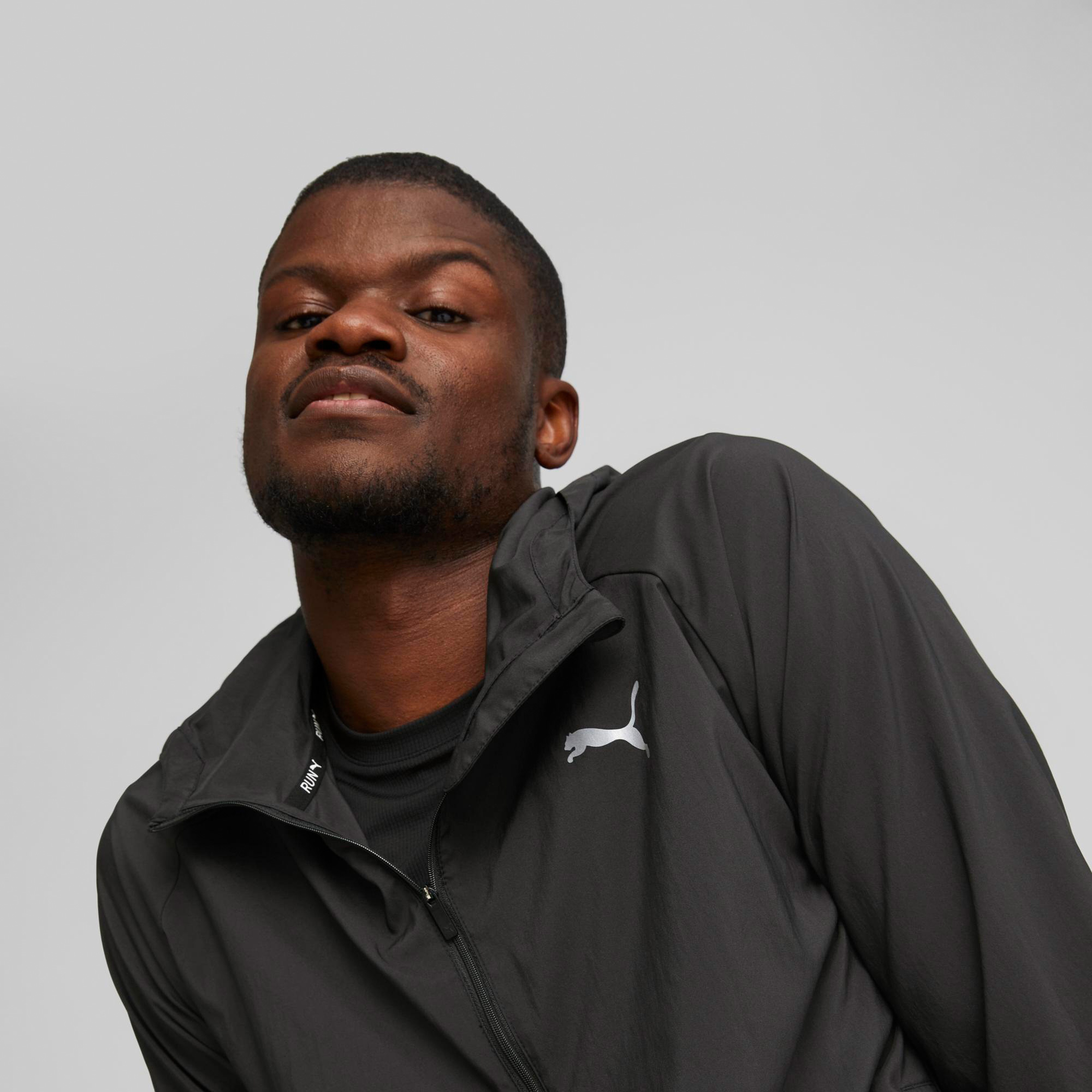 Puma Run Favourite Erkek Siyah Koşu Ceketi