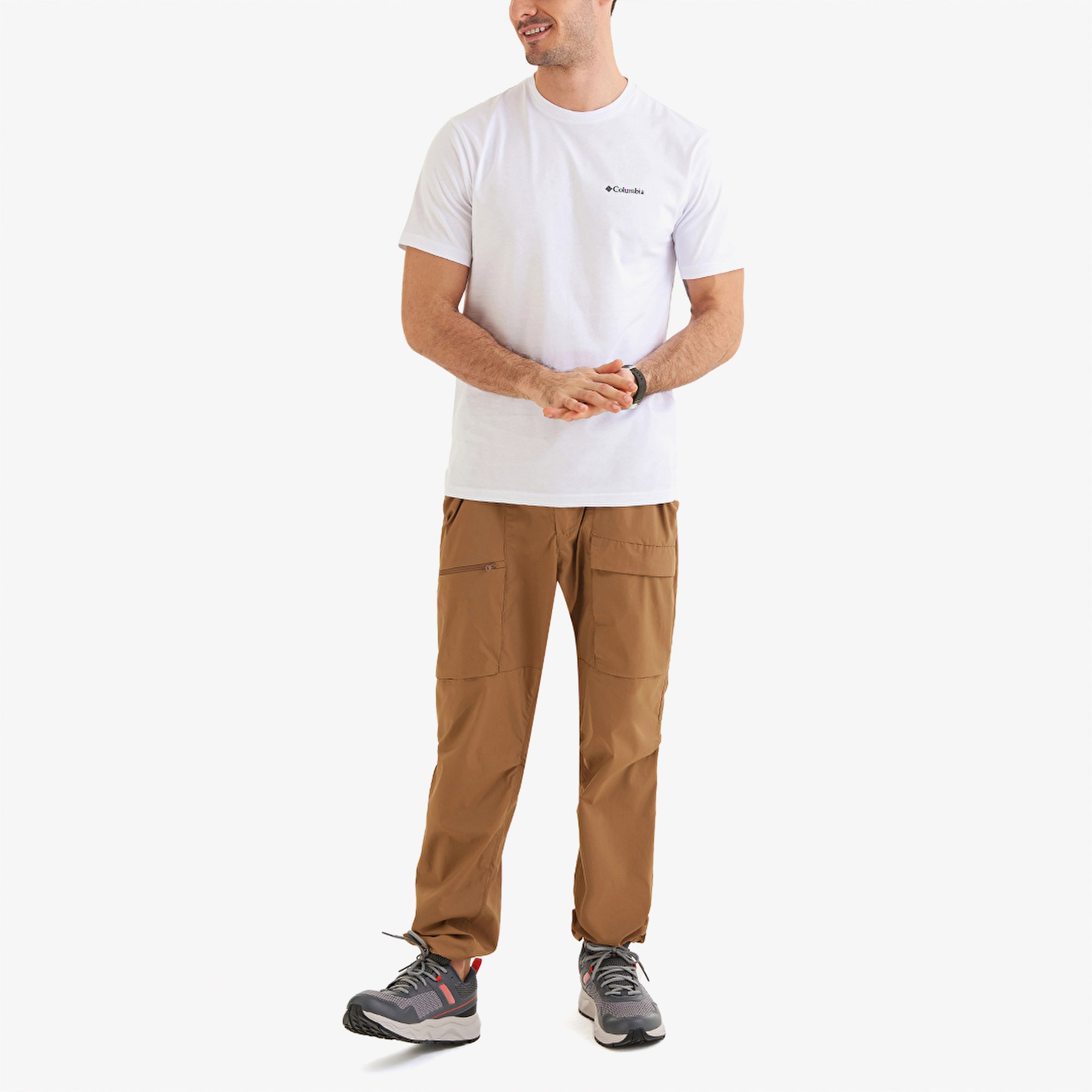 Columbia Erkek Beyaz T-Shirt