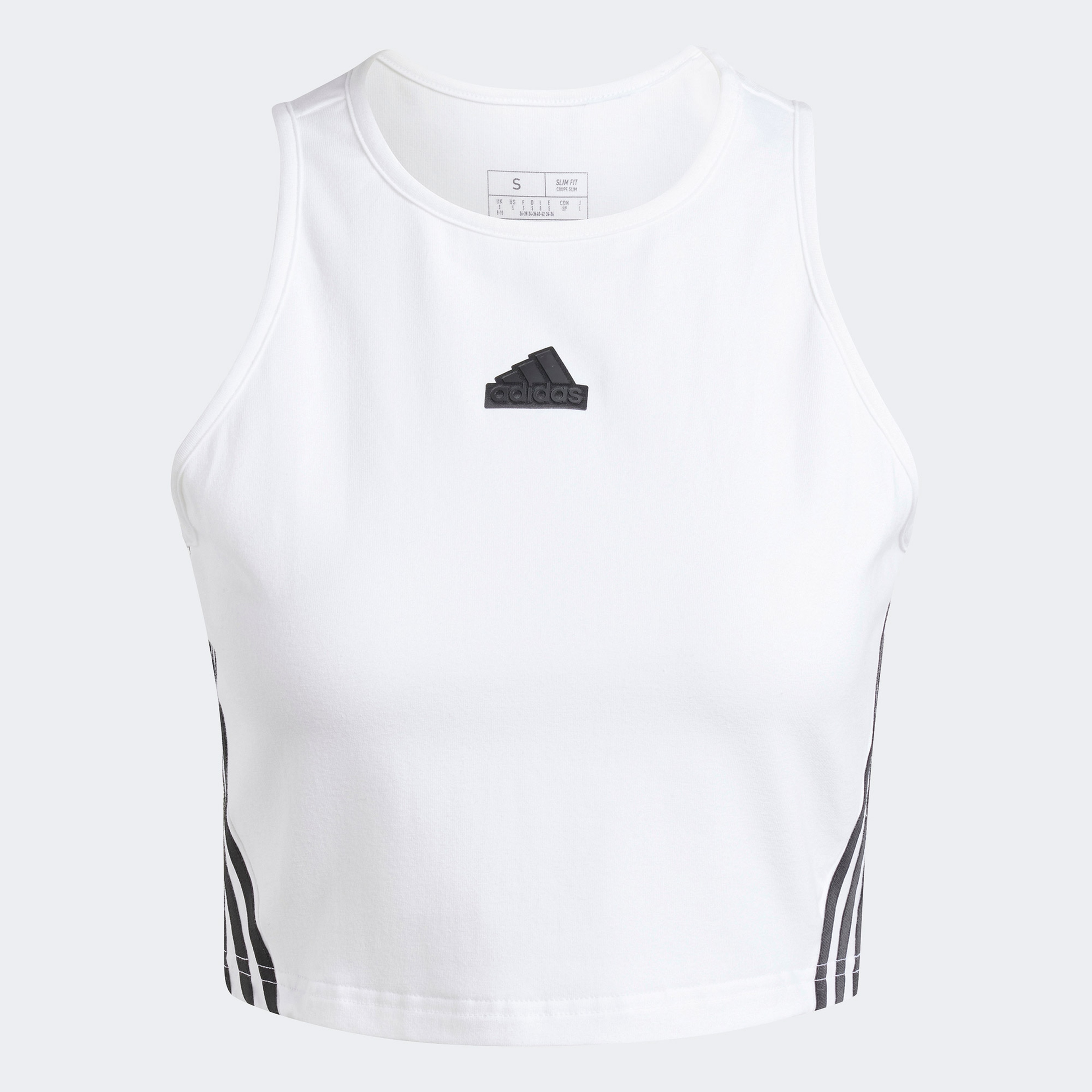 adidas Future Icons 3-Stripes Kadın Beyaz T-Shirt