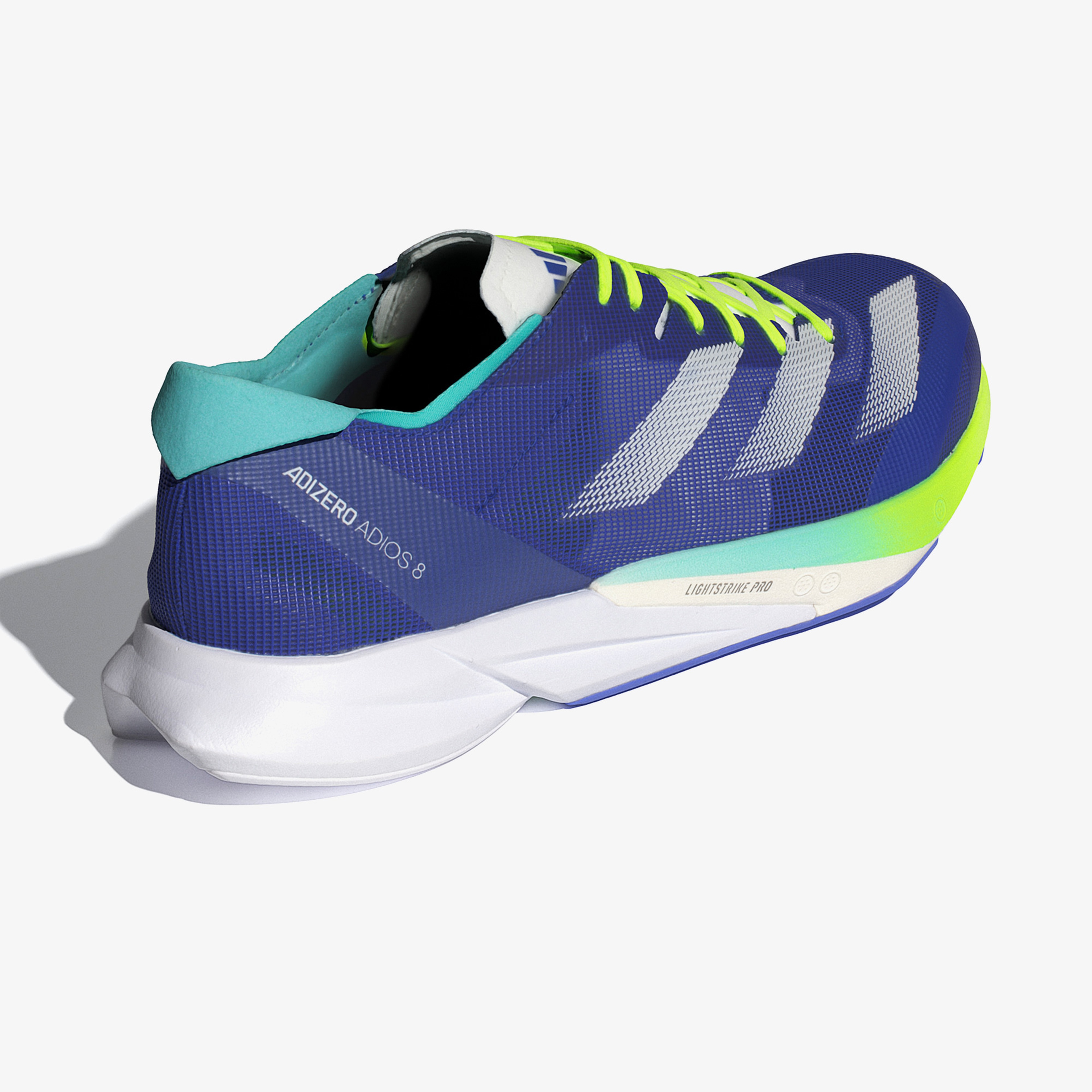 adidas Adizero Adios 8 M Erkek Mavi Spor Ayakkabı