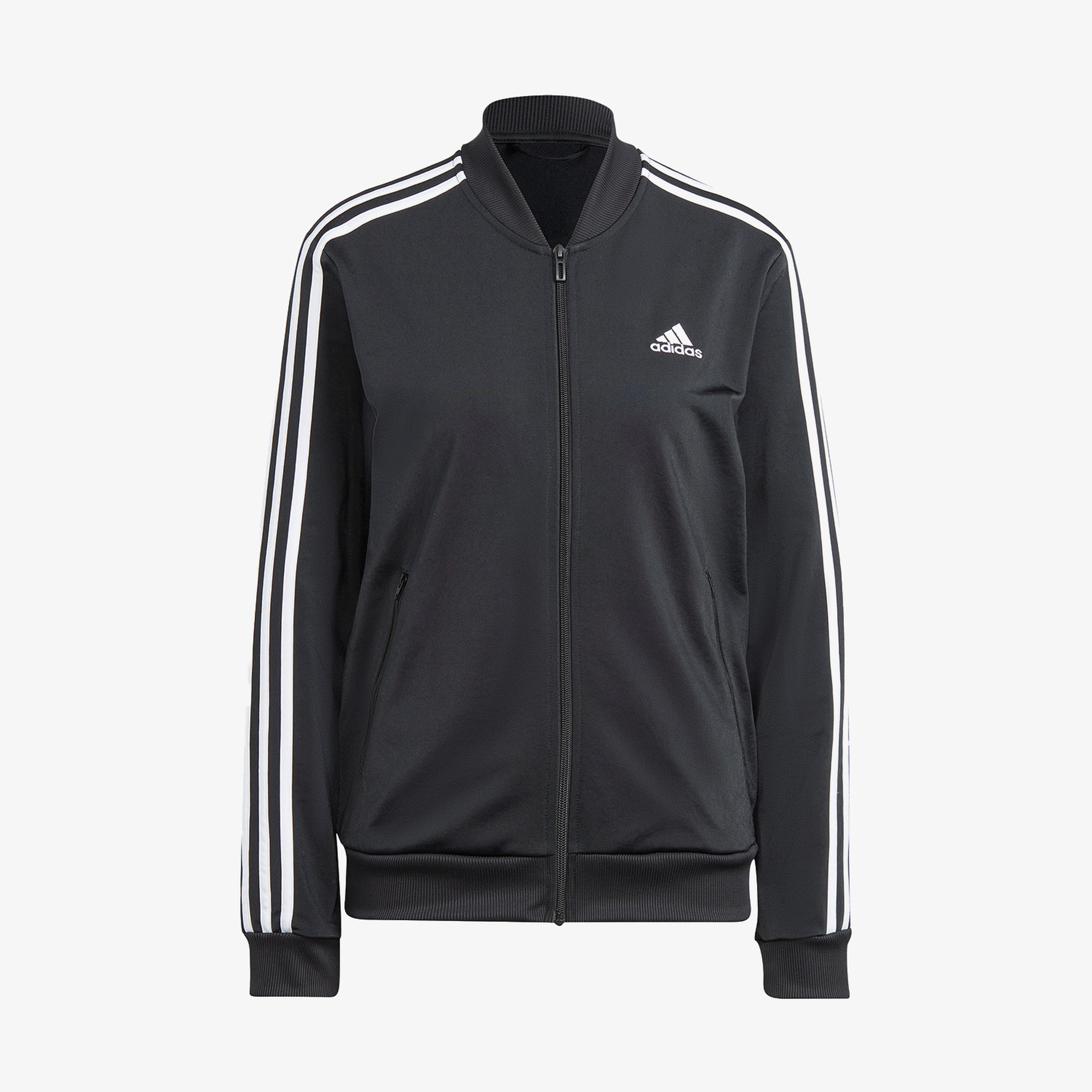 adidas Essentials 3-Stripes Kadın Siyah Eşofman Takımı