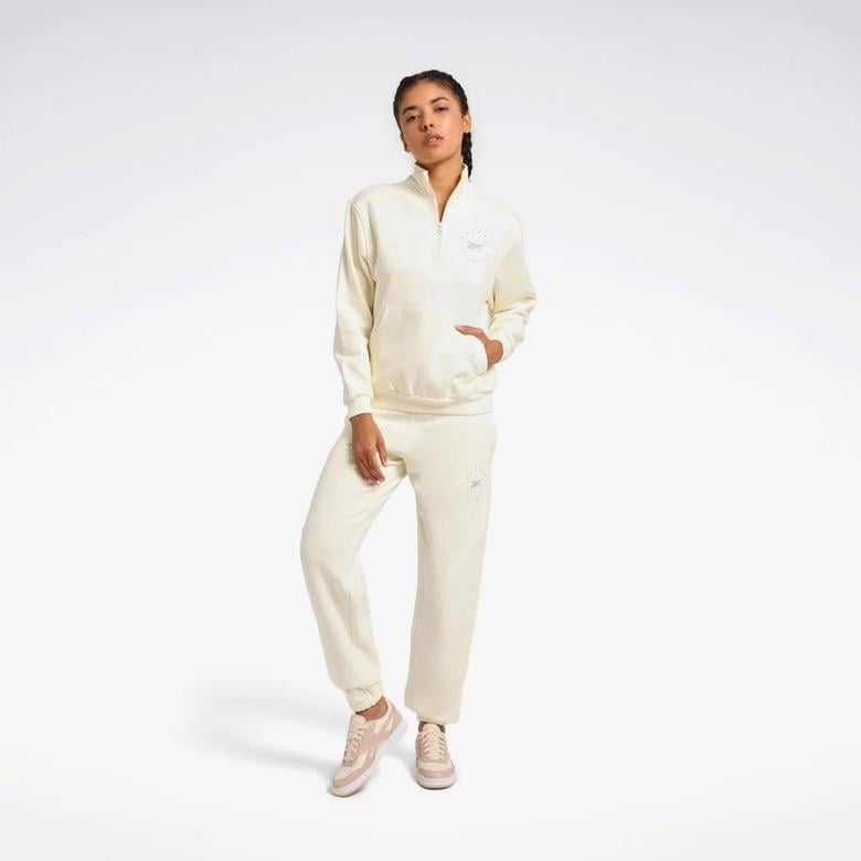 Reebok Kadın Bej Sweatshirt