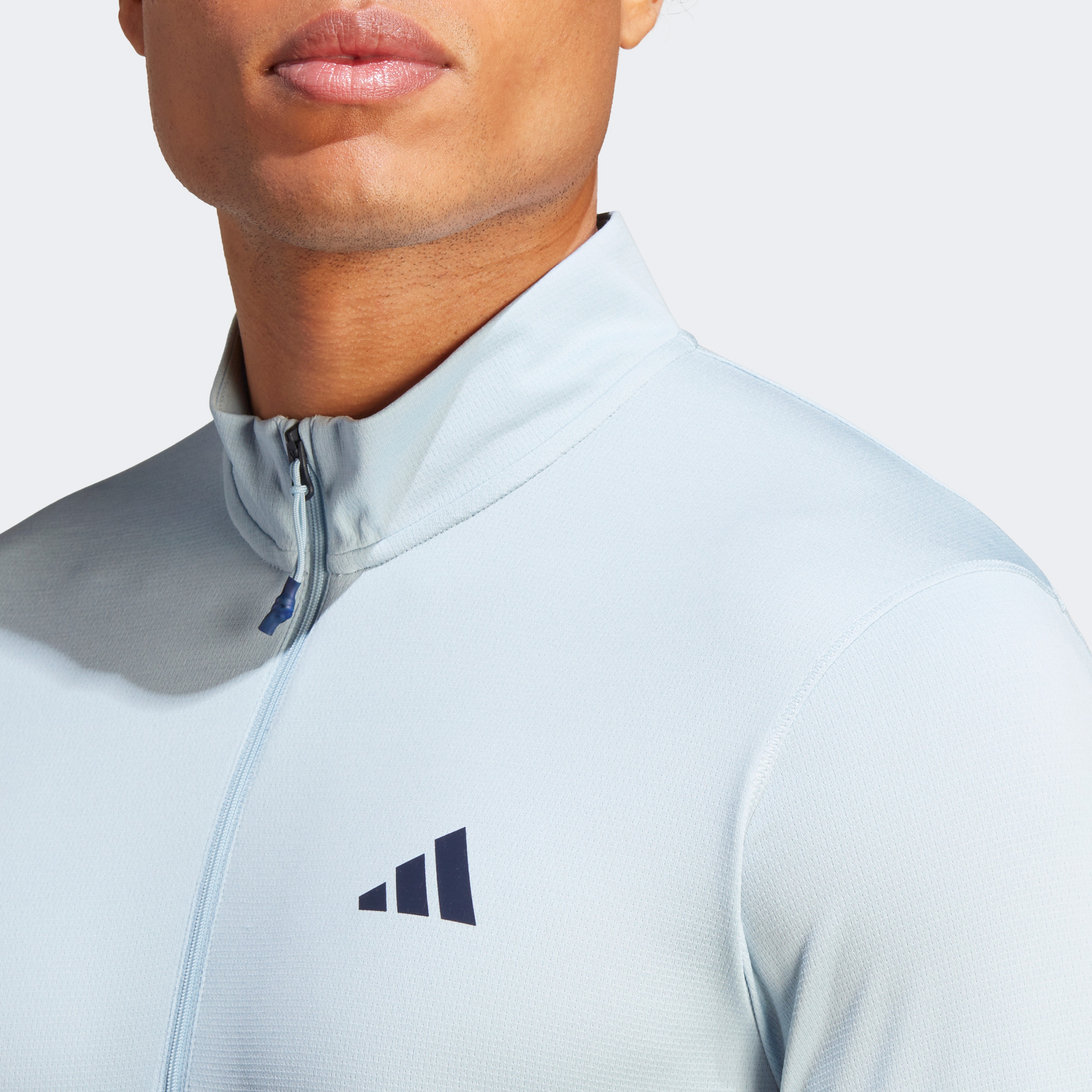 Adidas Erkek Mavi Sweatshirt