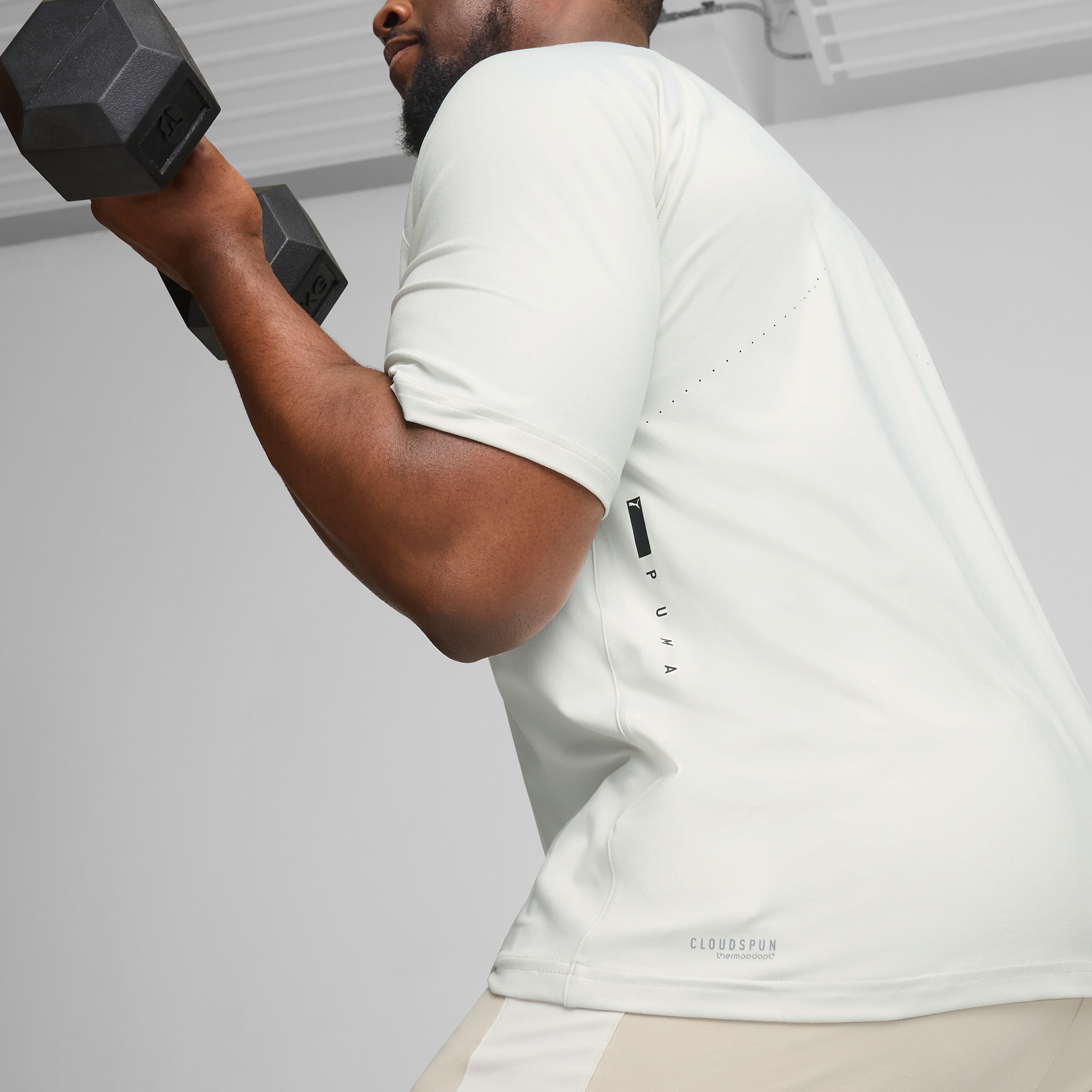 Puma Erkek Beyaz T-Shirt