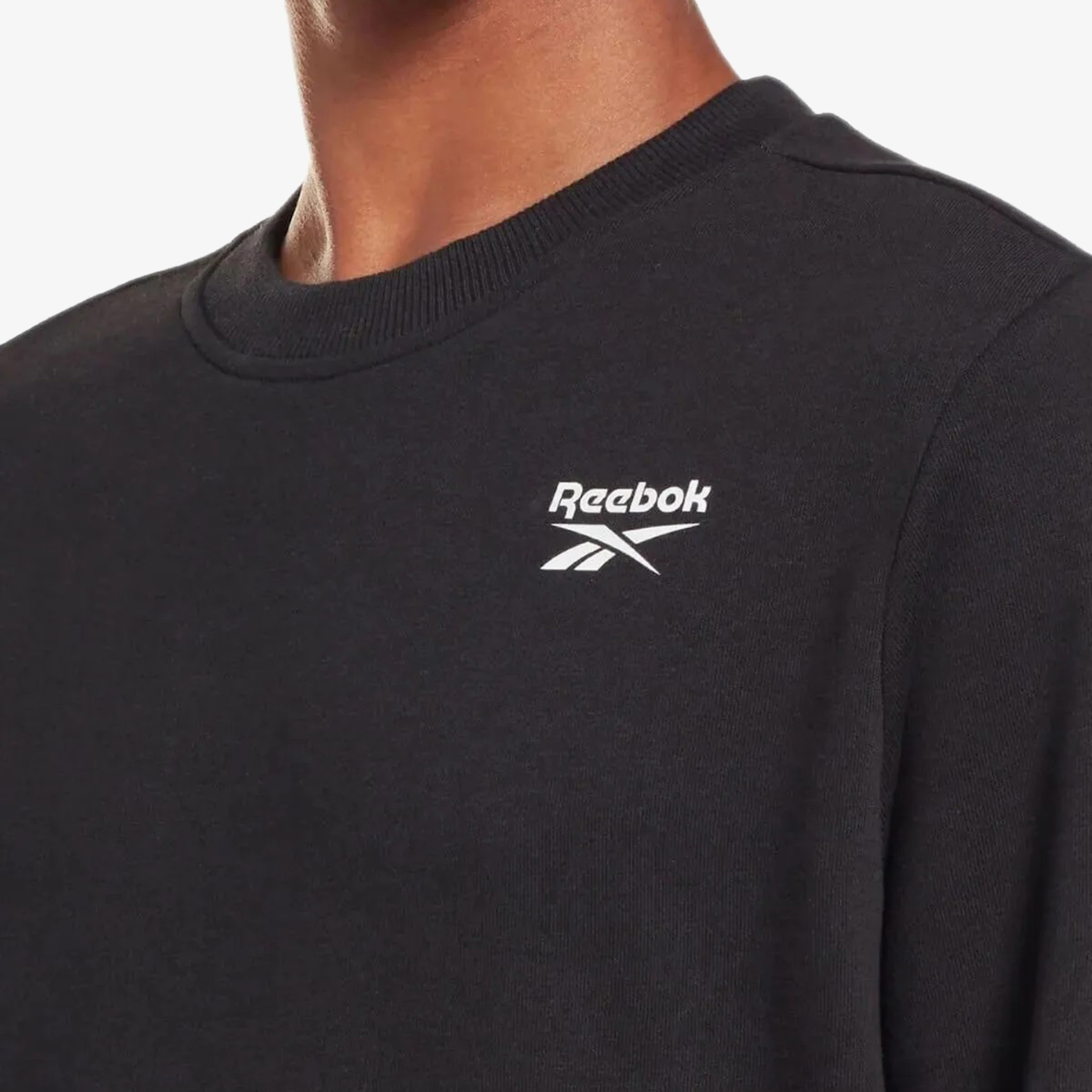 Reebok Erkek Siyah Sweatshirt