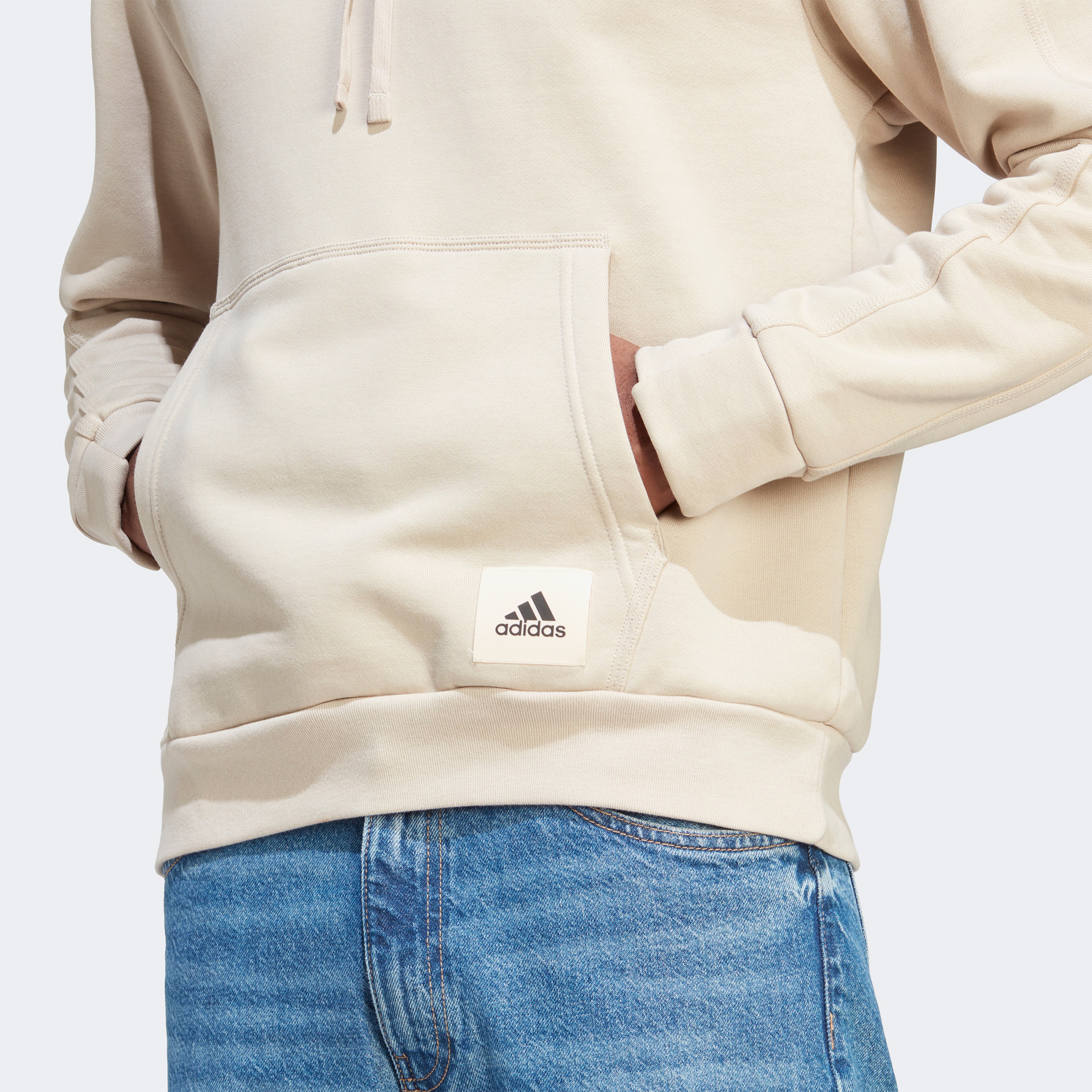 Adidas Erkek Bej Sweatshirt