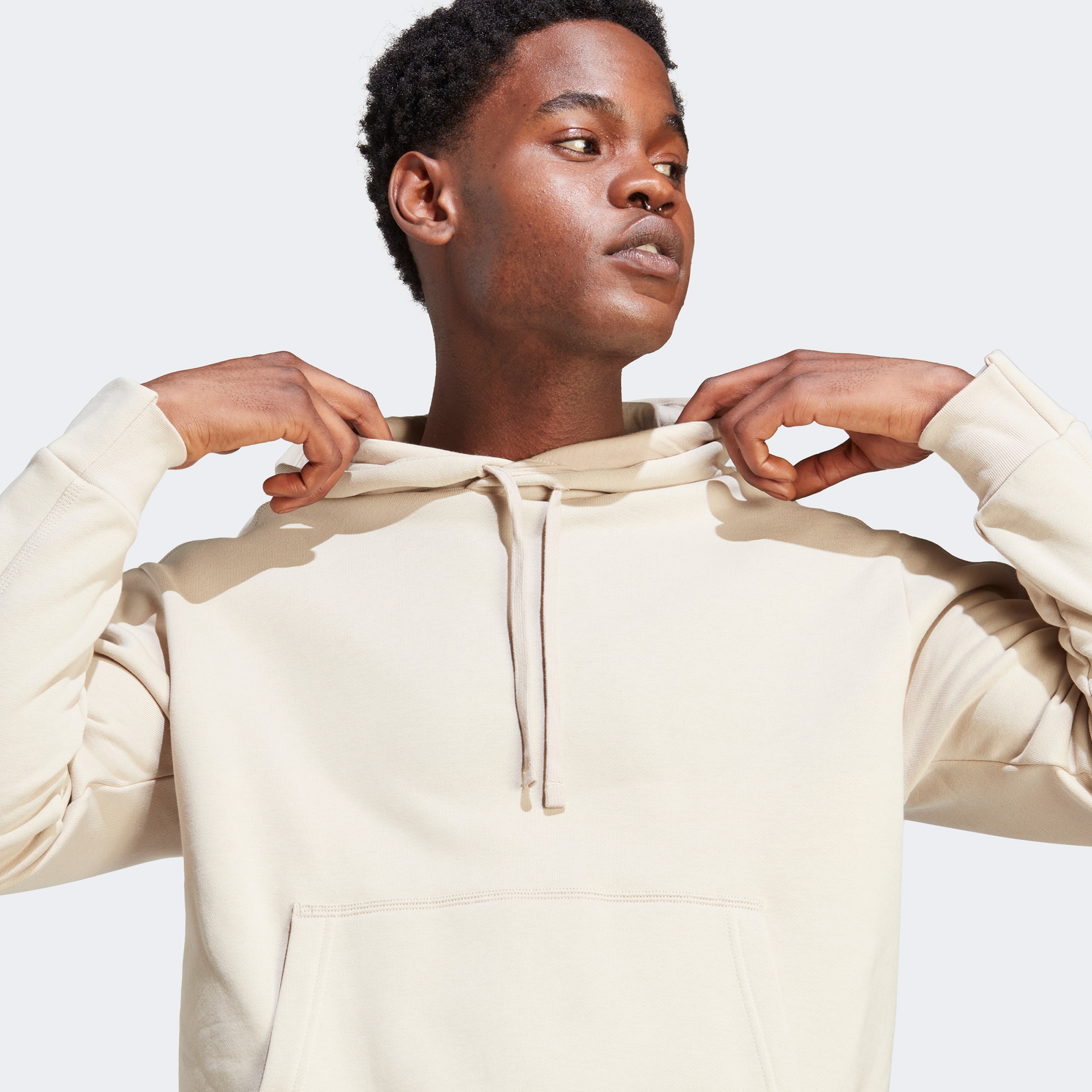 Adidas Erkek Bej Sweatshirt