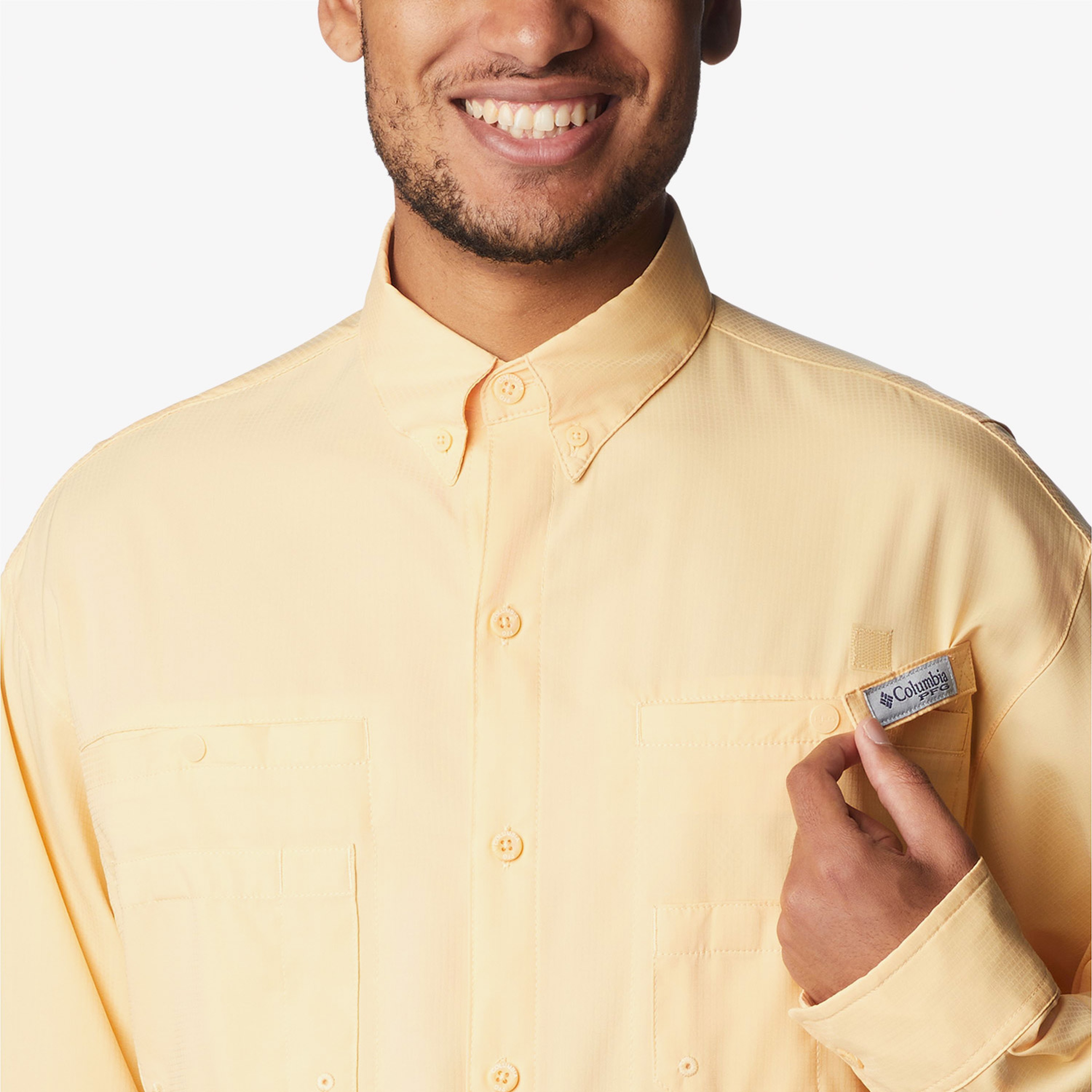 Columbia Erkek Sarı Gömlek