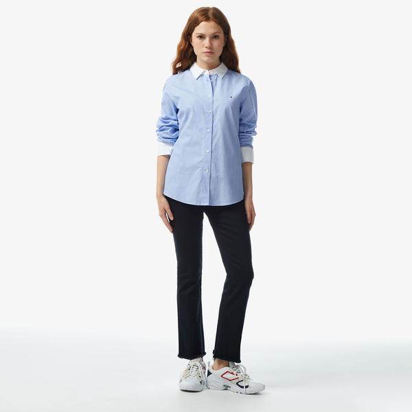 Tommy Hilfiger Kadın Mavi Pantolon