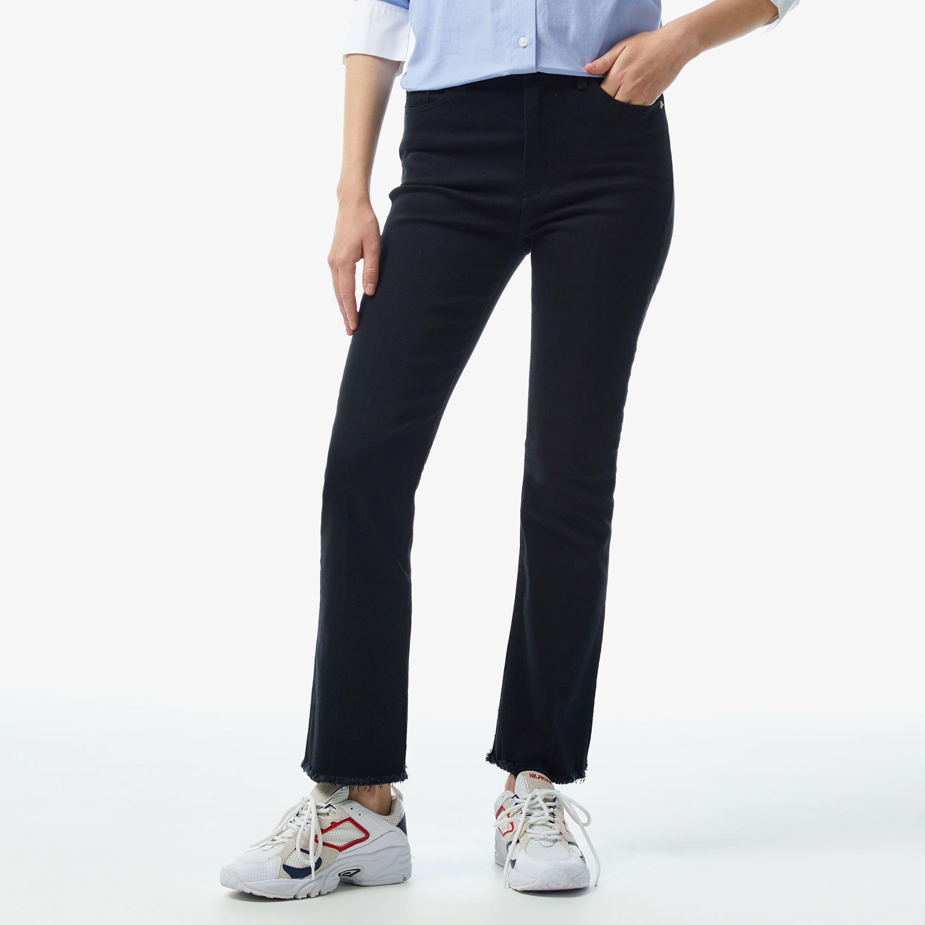 Tommy Hilfiger Kadın Mavi Pantolon