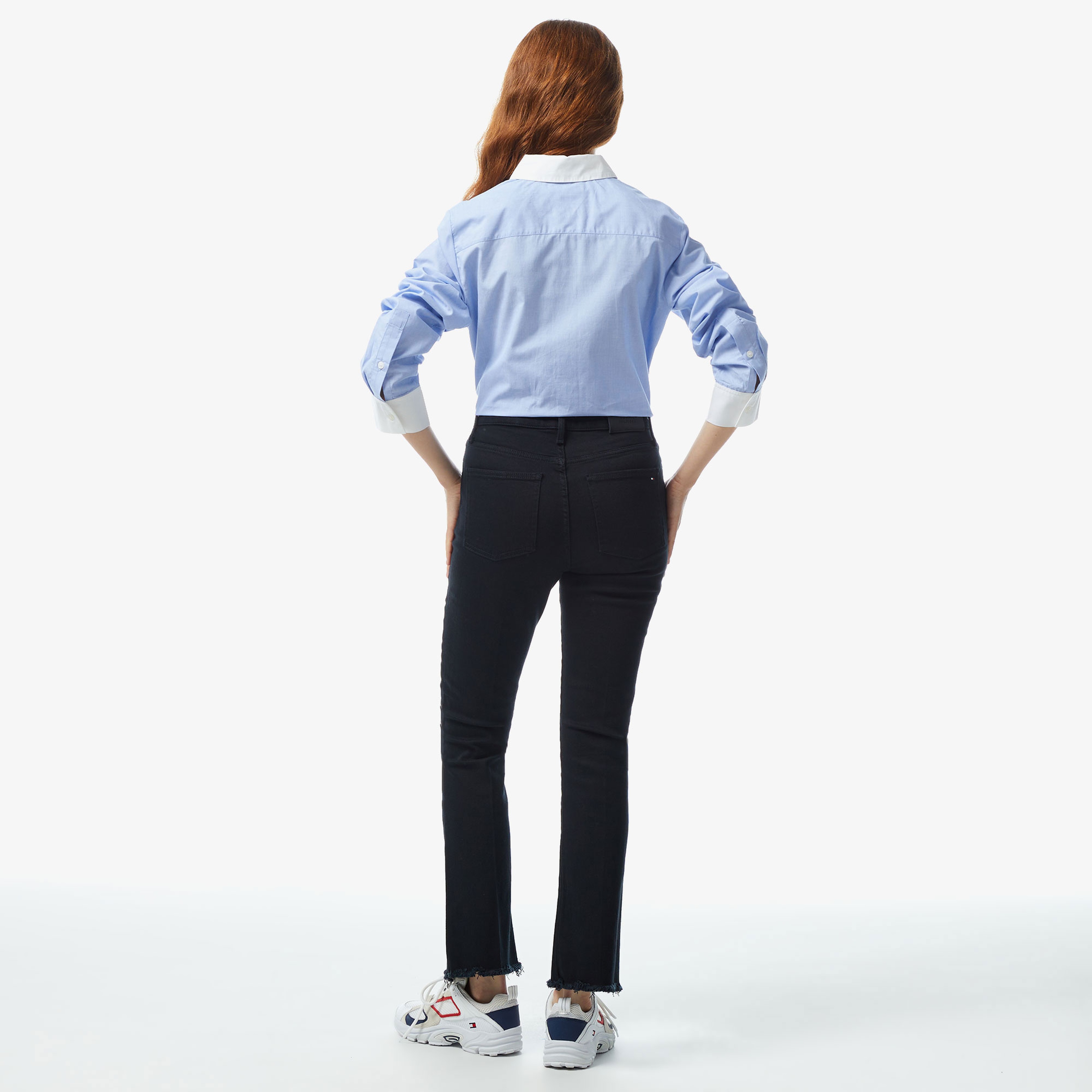 Tommy Hilfiger Kadın Mavi Pantolon
