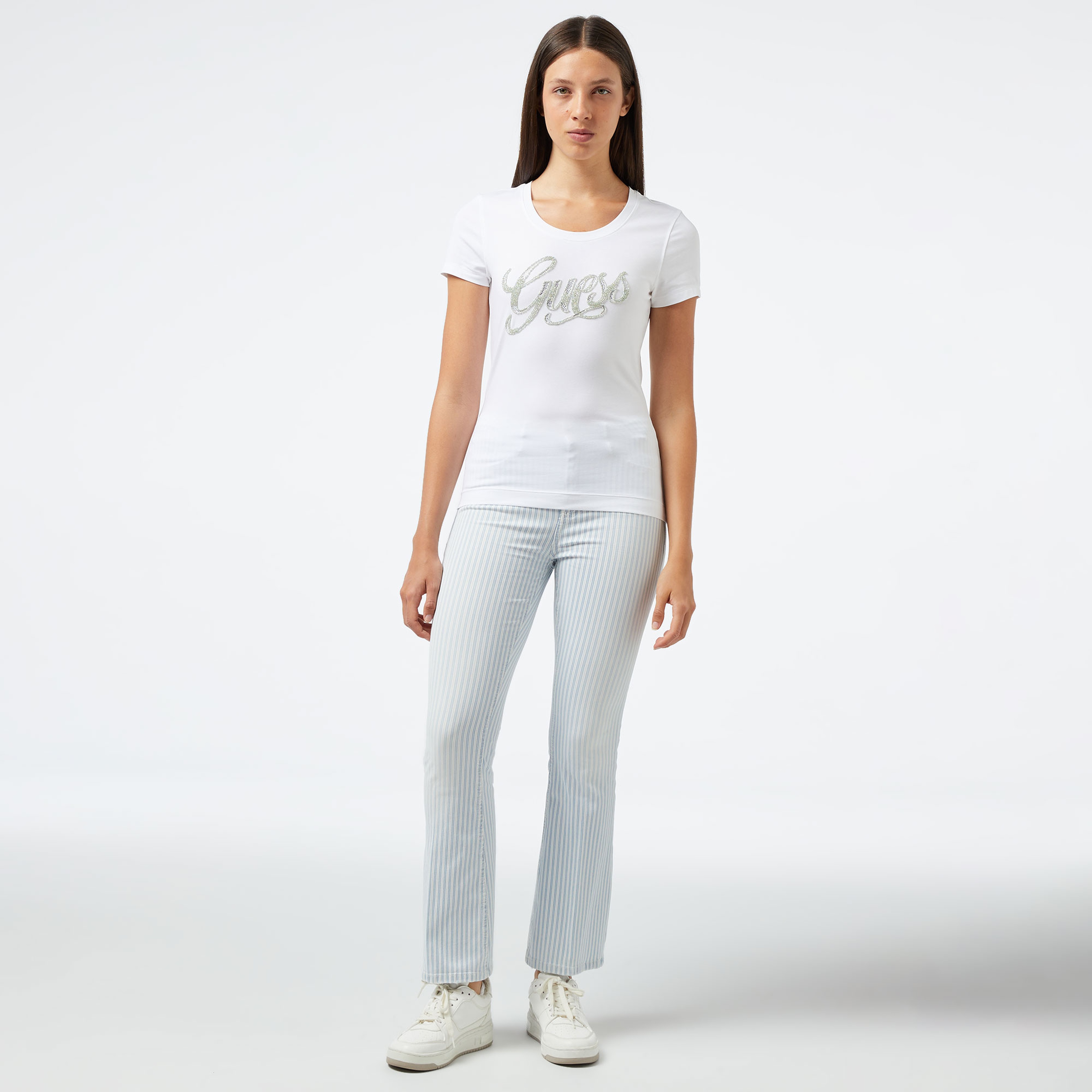 Guess Kadın Mavi Pantolon