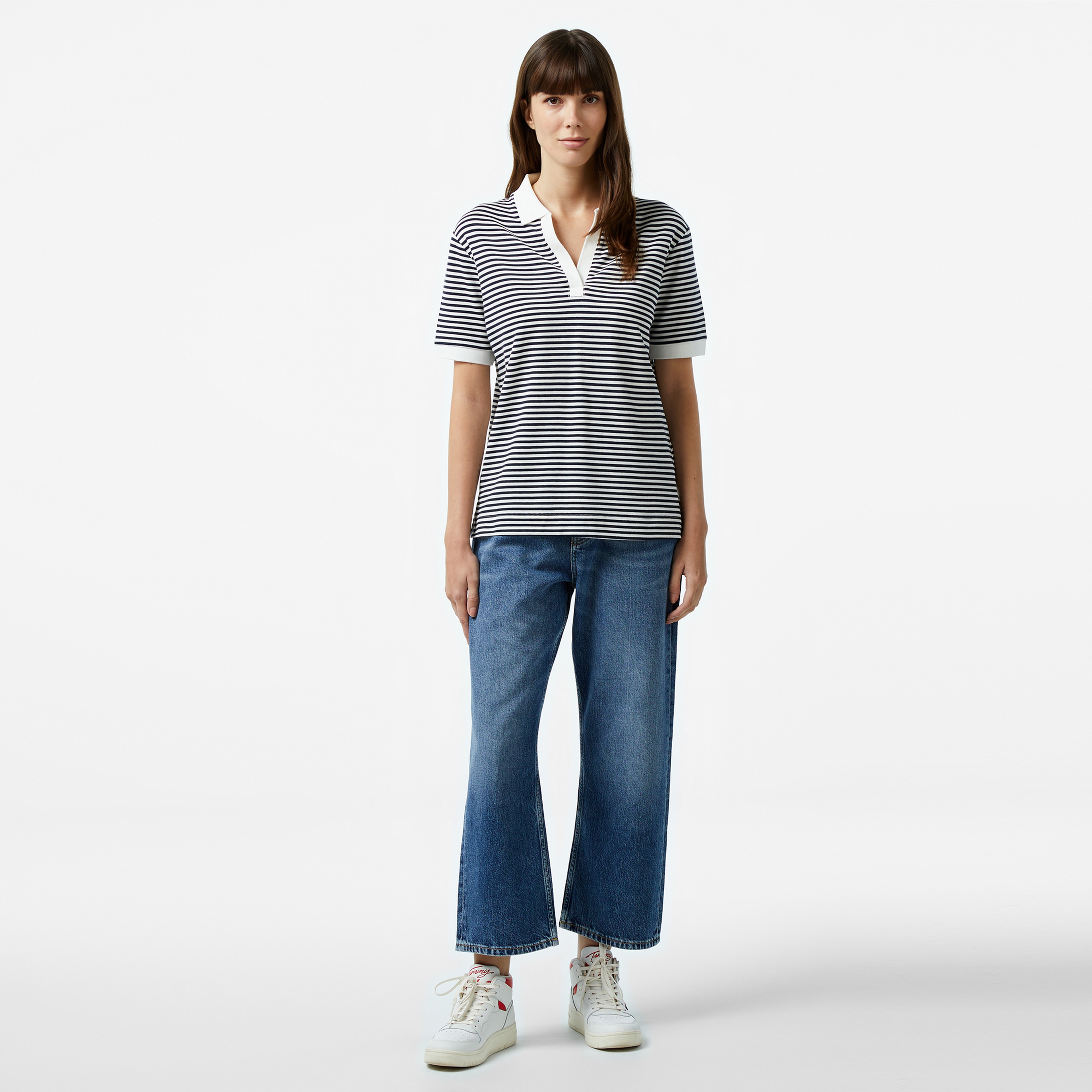 Tommy Hilfiger Kadın Mavi Pantolon